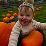 Alfie is registered to the contest to win money with this photo: toddler, child, pumpkin, wheelbarrow, hat, mickey_mouse, outdoor, grass, smile, happy, fall, autumn, sweater, toy, field, nature, play, cute, person, seasonal