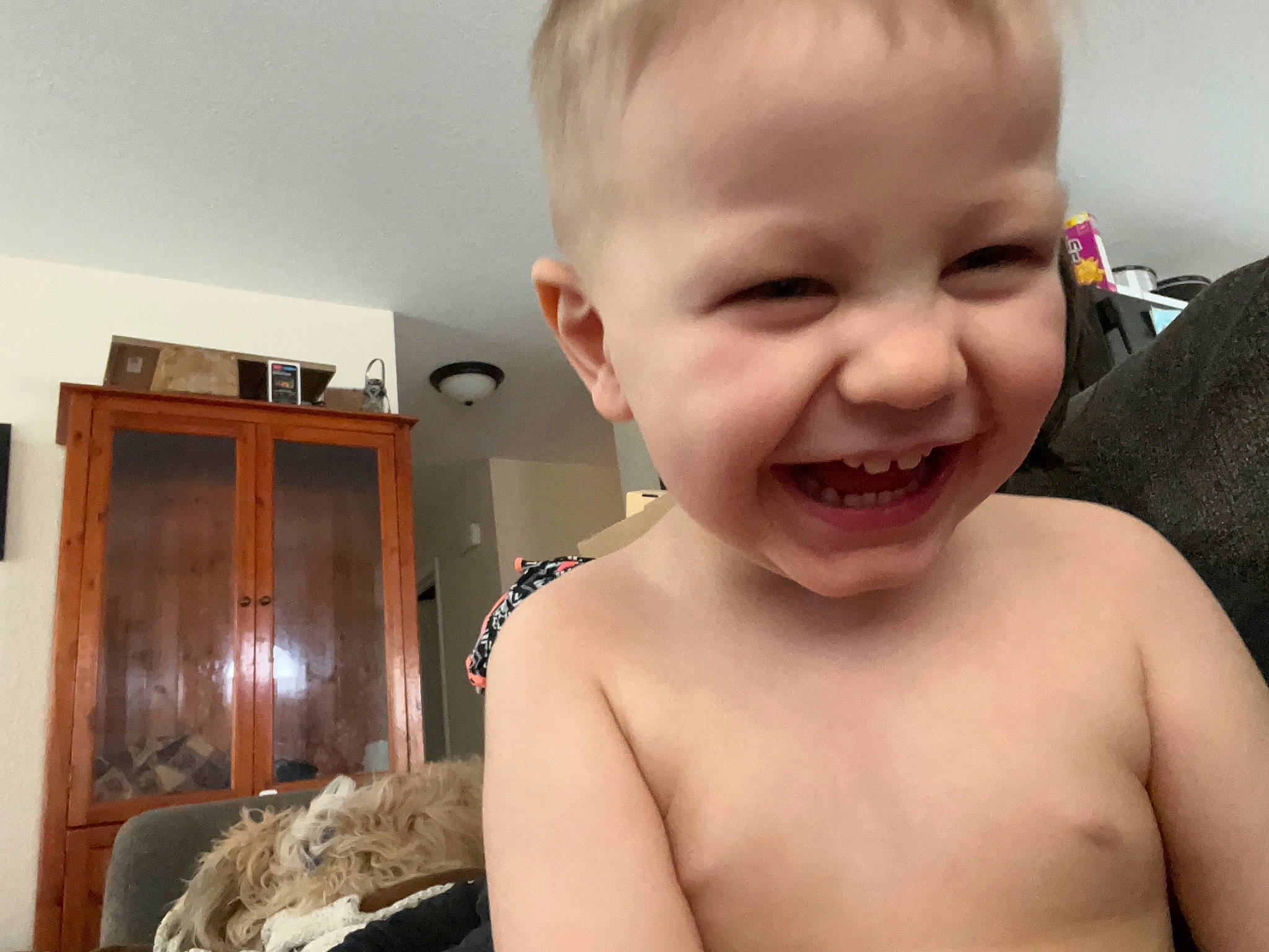 Theodore is registered to the contest to win money with this photo: cheek, chest, chin, ear, eyebrow, eyelash, forehead, gesture, happy, human_body, iris, jaw, joy, lip, mouth, neck, nose, person, skin, smile