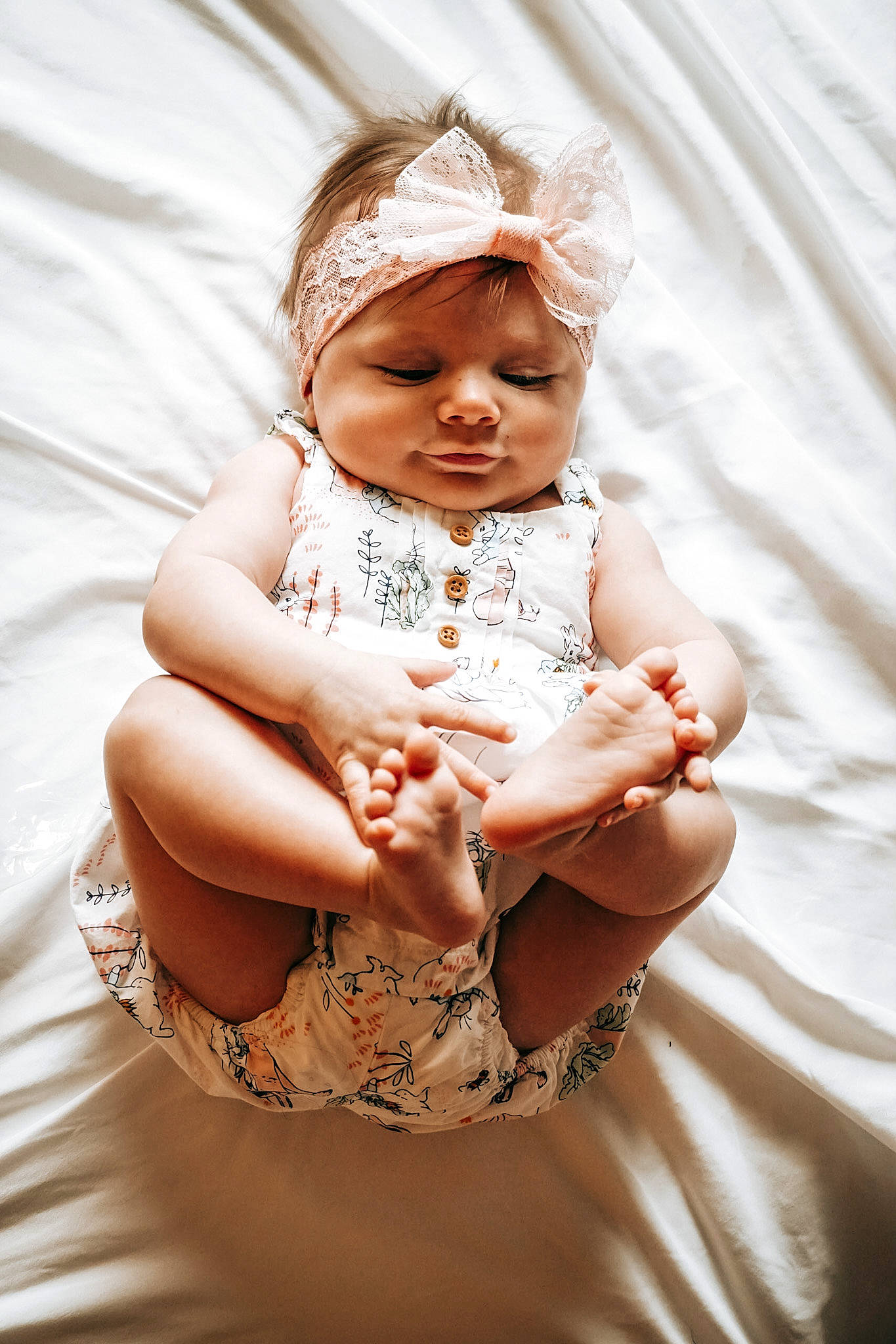 Kendall joined the competition — help win amazing prizes! baby, baby_toddler_clothing, child, comfort, event, eyelash, face, finger, flash_photography, gesture, happy, head, headwear, jewellery, lip, nail, pattern, person, skin, thumb