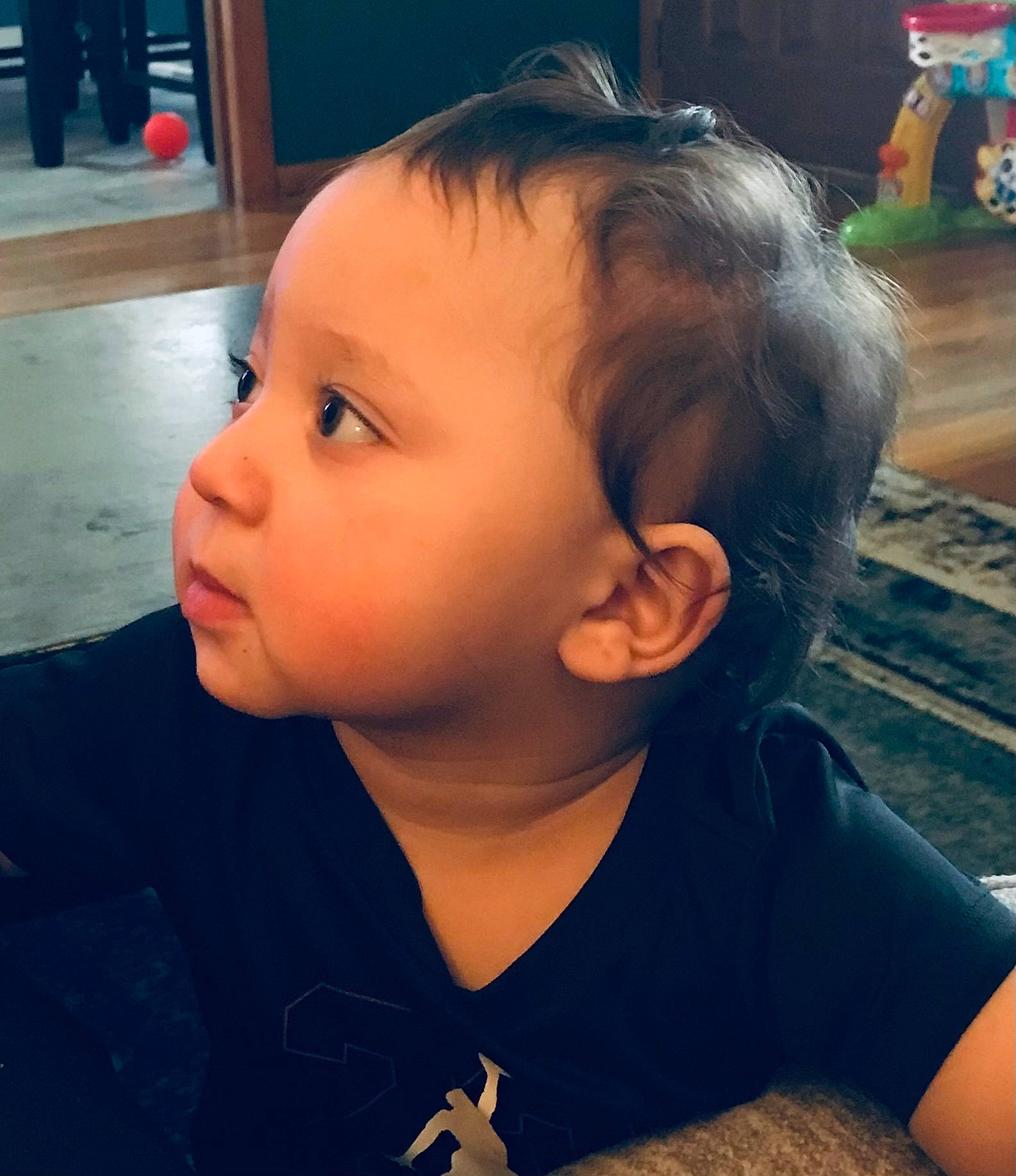 Kannon is registered to the contest to win money with this photo: baby, baby_toddler_clothing, beauty, cheek, child, cool, ear, eye, eyebrow, eyelash, forehead, fun, happy, iris, mouth, nose, person, skin, sleeve, t_shirt