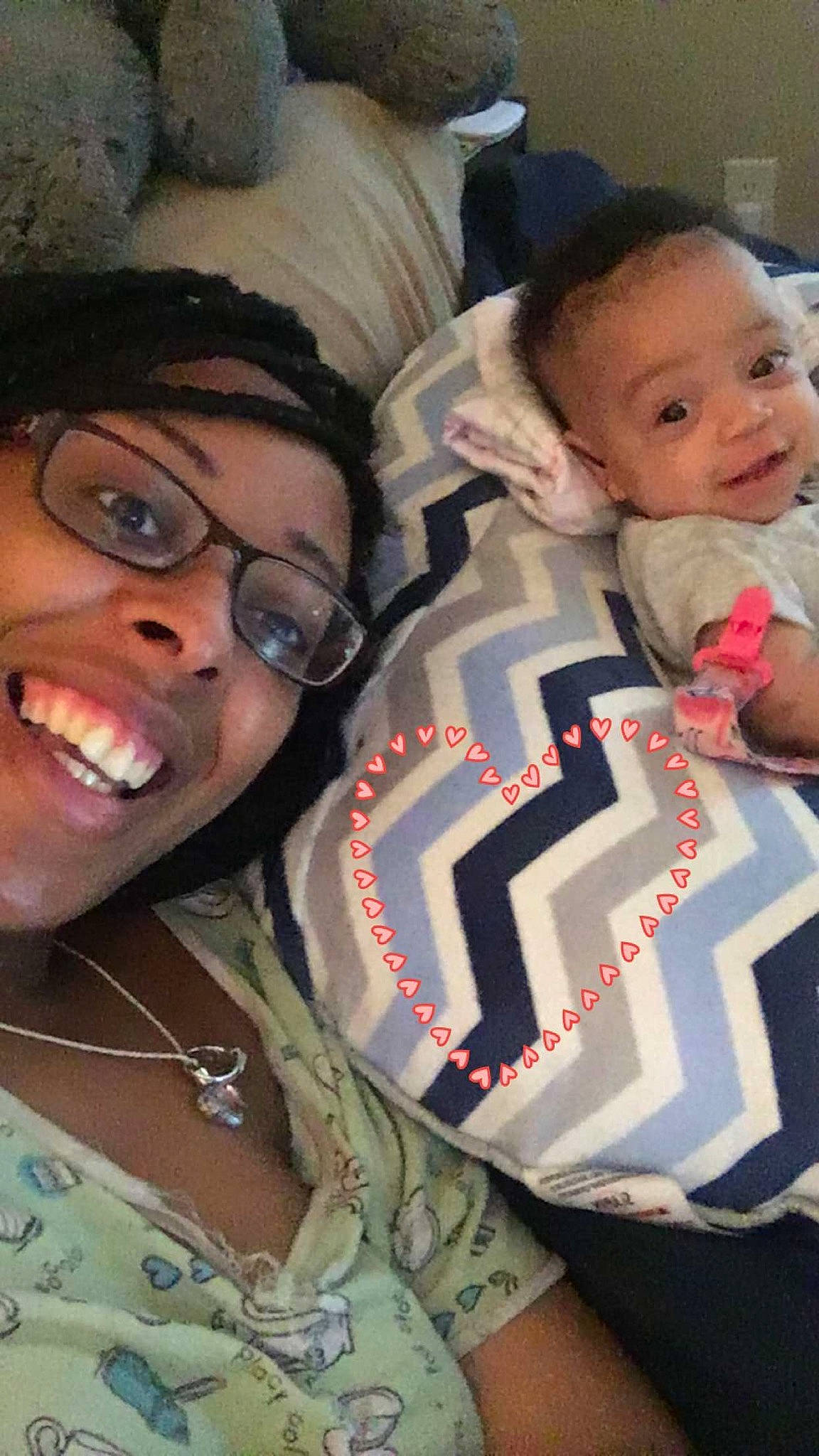 Laiken is registered to the contest to win money with this photo: baby, cheek, child, face, head, headwear, joy, mouth, nose, person, photography, selfie, smile, toddler