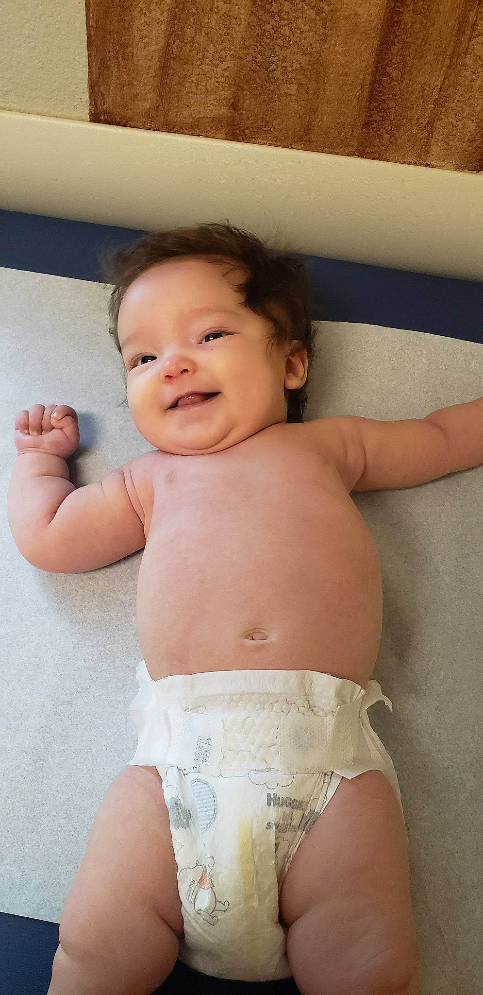 Avangeline is registered to the contest to win money with this photo: abdomen, arm, baby, child, diaper, joy, person, skin, stomach, toddler, trunk