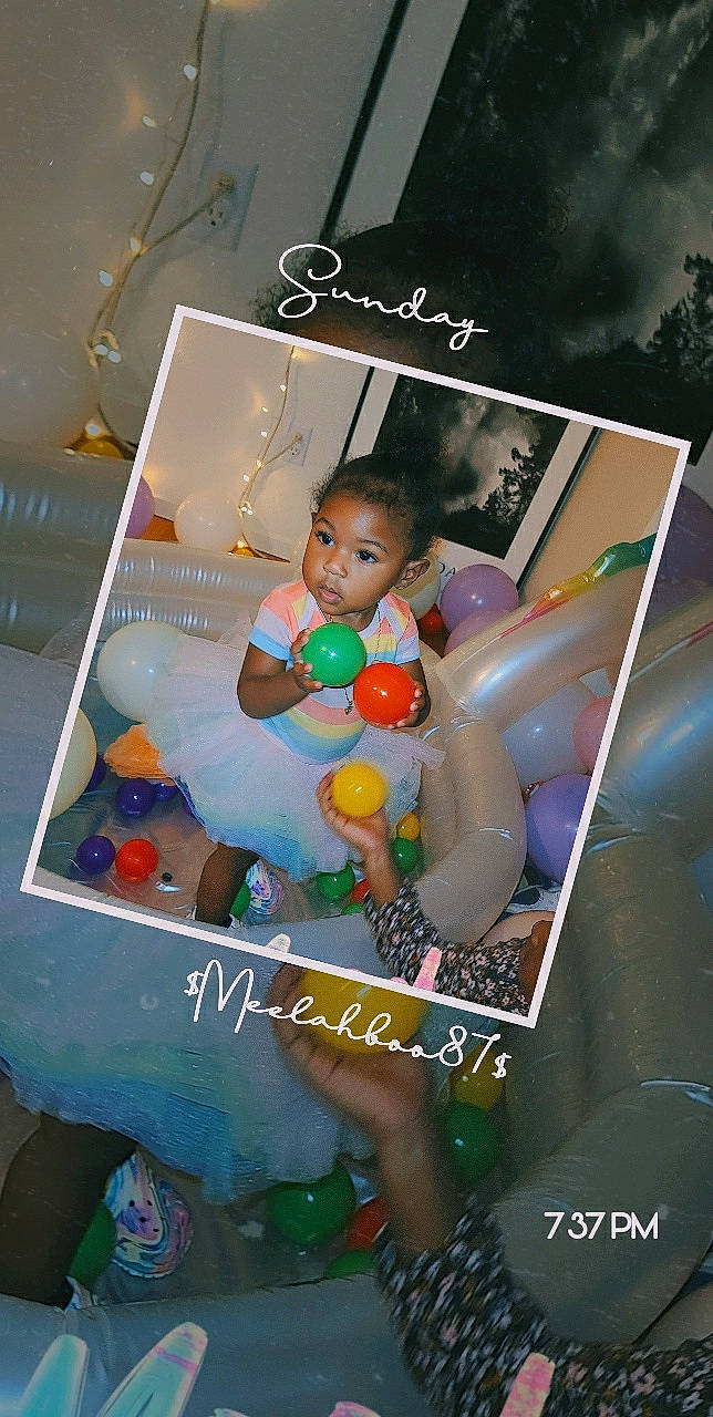 Chaniylah joined the competition — help win amazing prizes! advertising, baby, baby_products, box, child, doll, event, fun, happy, person, plastic, room, space, sweetness, technology, toy, visual_arts