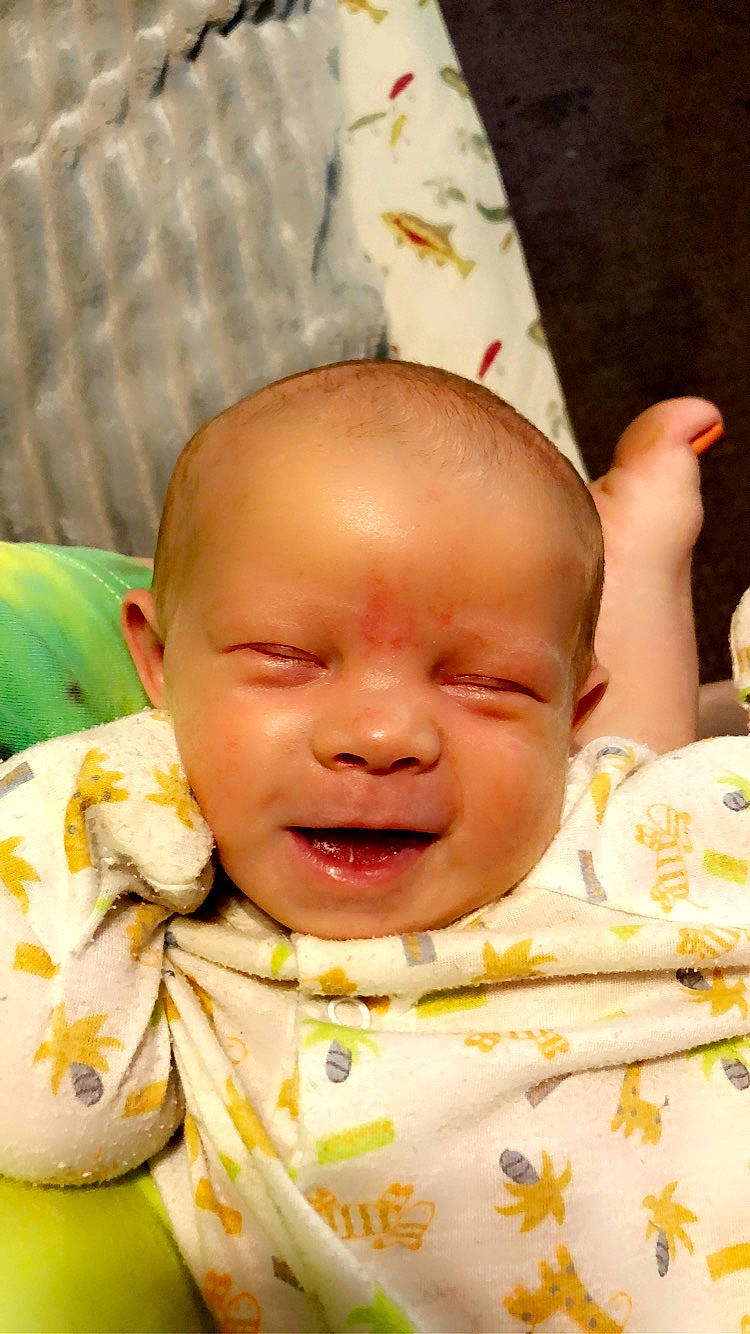 Azaylee is registered to the contest to win money with this photo: baby, baby_products, baby_toddler_clothing, cheek, child, chin, event, facial_expression, fun, happy, head, iris, mouth, nose, person, room, skin, smile, sweetness, toddler
