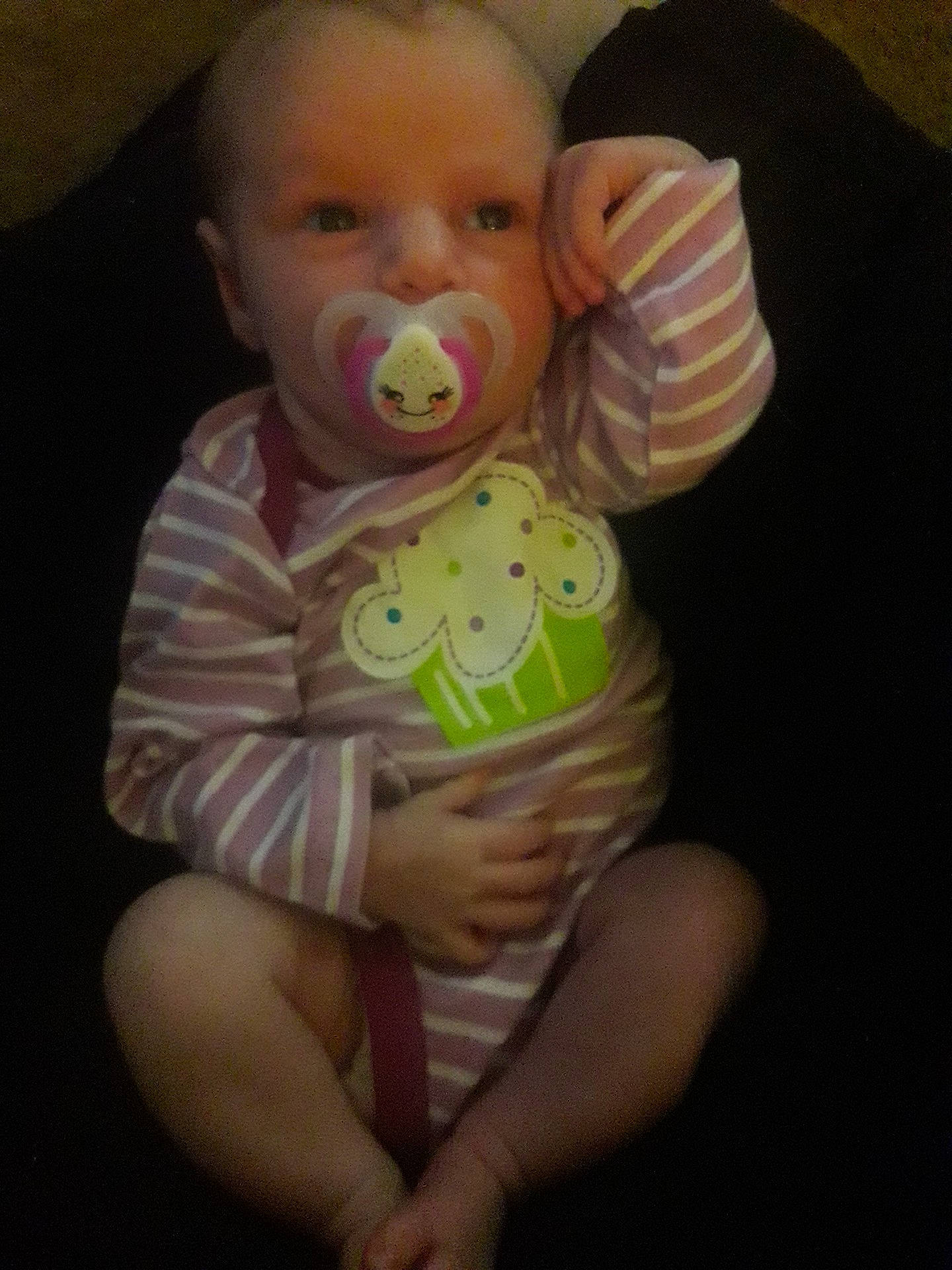 Katherine joined the competition — help win amazing prizes! cheek, child, eye, face, finger, fun, hand, head, infant, iris, mouth, nose, person, product, skin, smile, toddler, toy