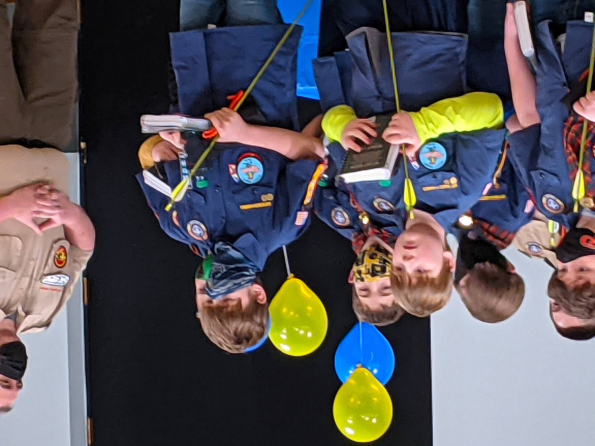 Raiden joined the competition — help win amazing prizes! child, circle, community, event, fun, gesture, hat, military_person, official, person, product, room, space, team, uniform