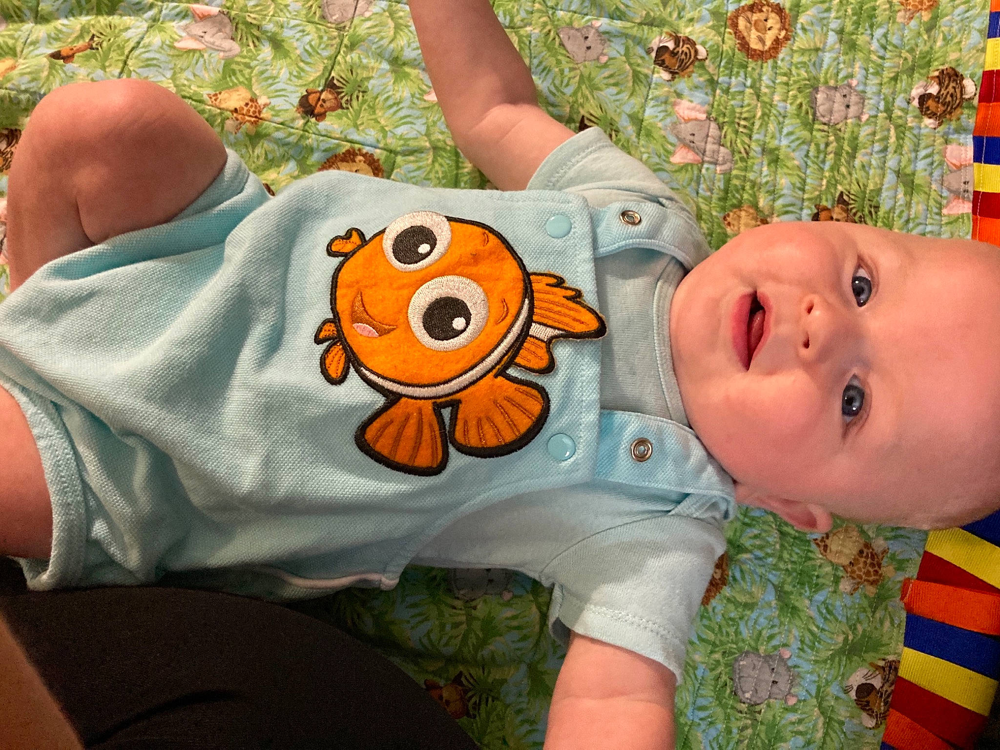 Stryker joined the competition — help win amazing prizes! baby, baby_products, baby_toddler_clothing, baby_toys, human, orange, person