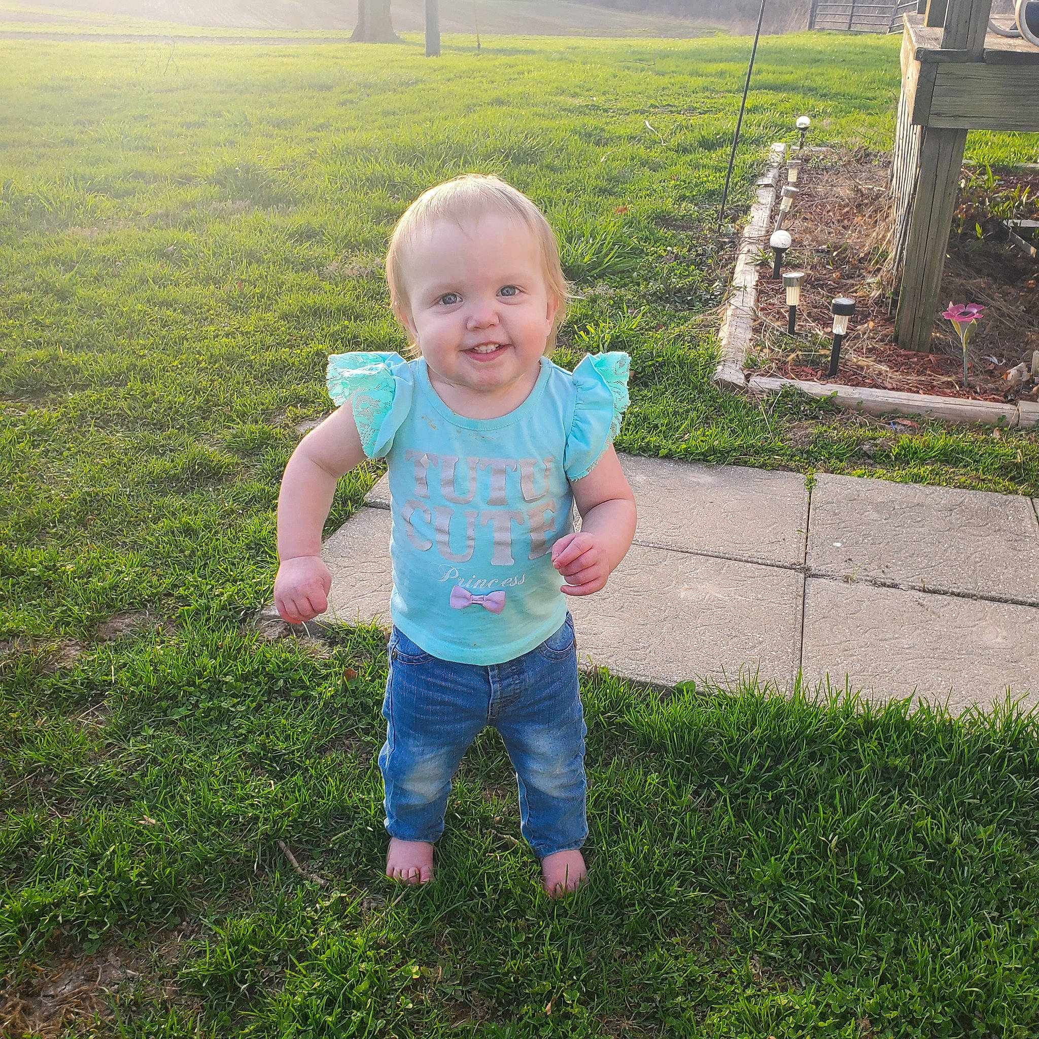 Kassidy joined the competition — help win amazing prizes! child, fun, grass, grass_family, green, joy, lawn, leaf, meadow, people, person, plant, play, recreation, skin, sky, smile, spring, summer, toddler