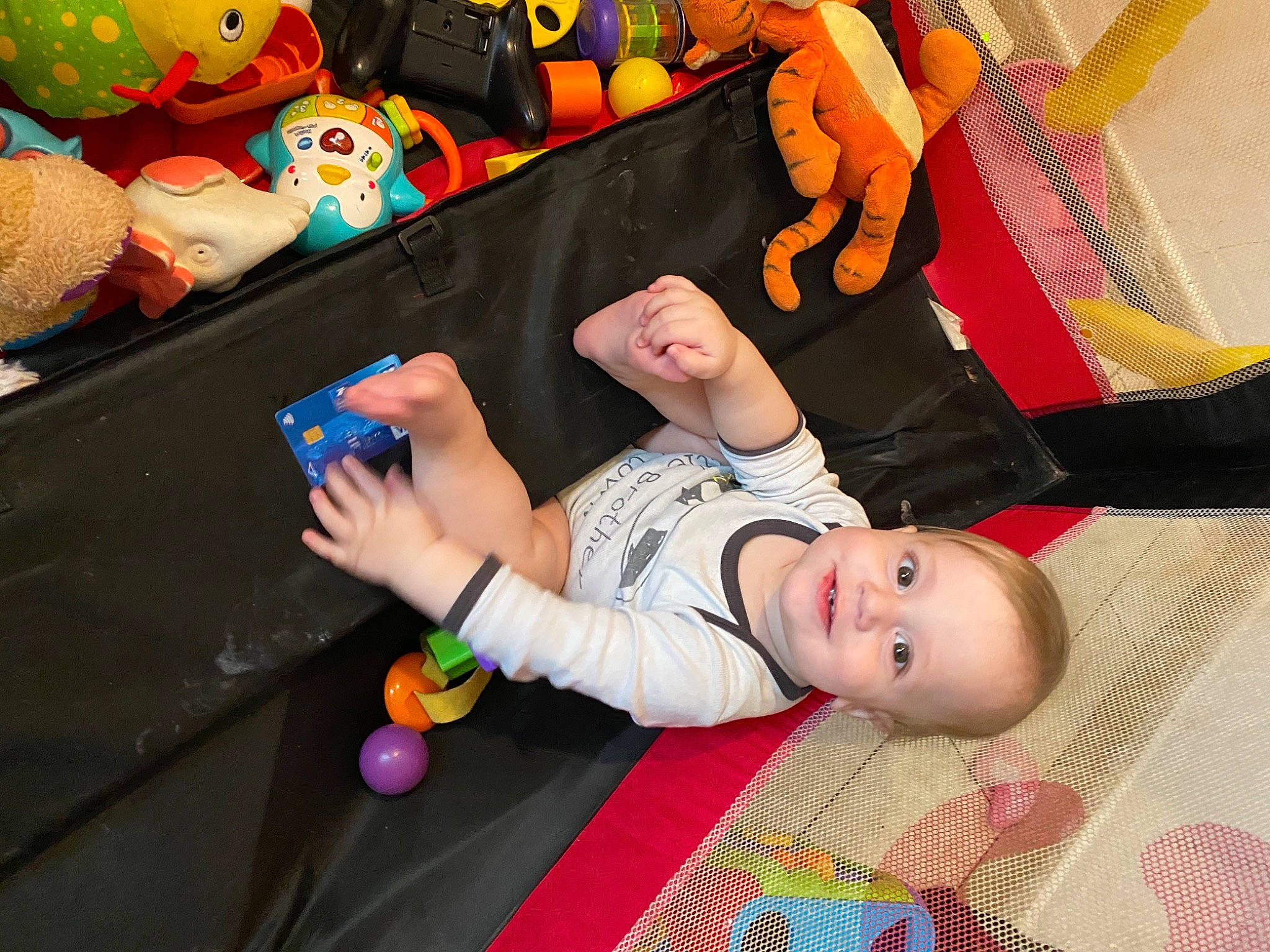 Lissandro a rejoint le concours — aidez-le/la à gagner de superbes lots ! child, fun, joy, leg, person, play, room, toddler