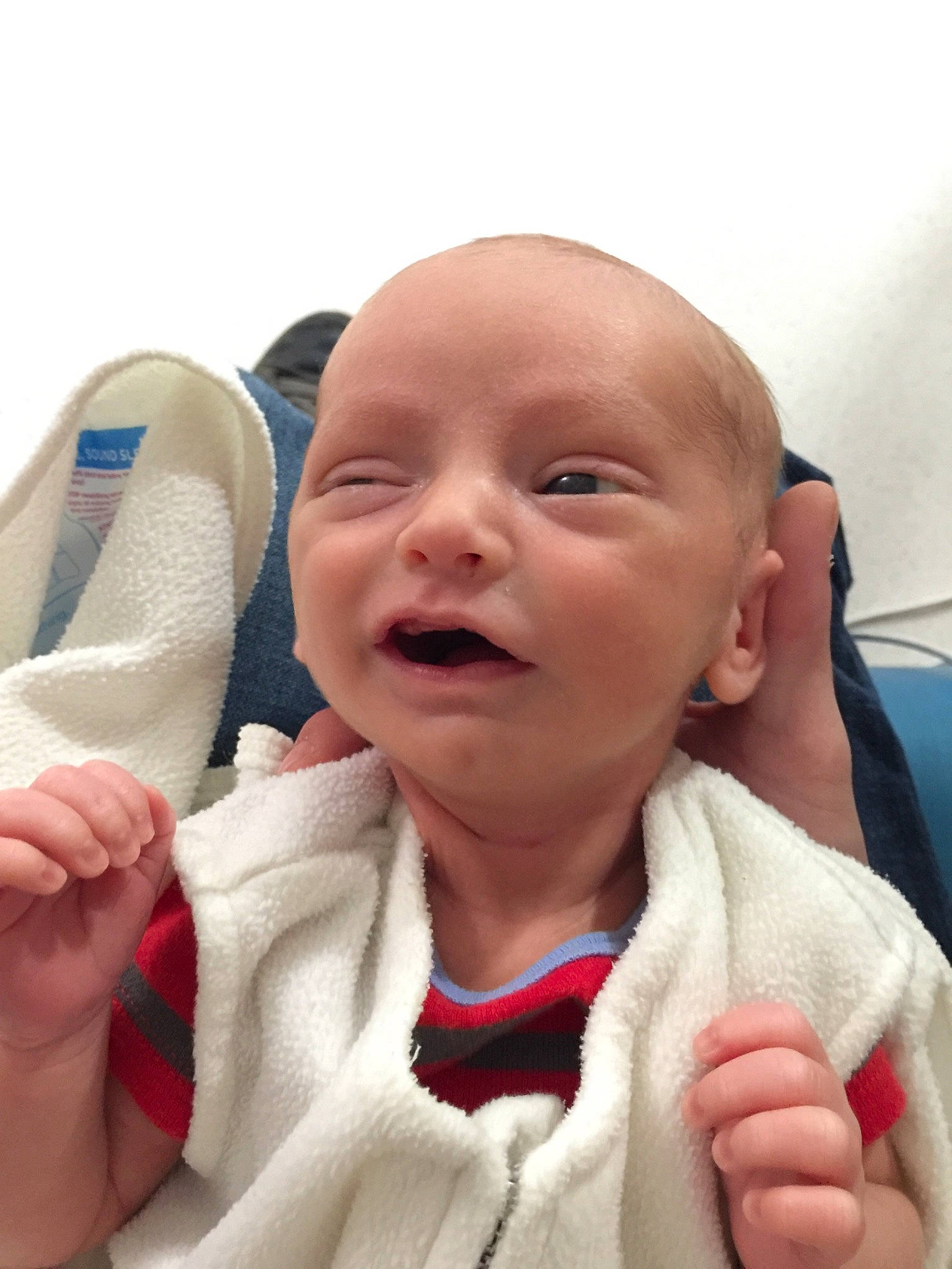 Jasper joined the competition — help win amazing prizes! baby, cheek, child, ear, face, facial_expression, finger, head, nose, person, skin, smile, thumb, toddler