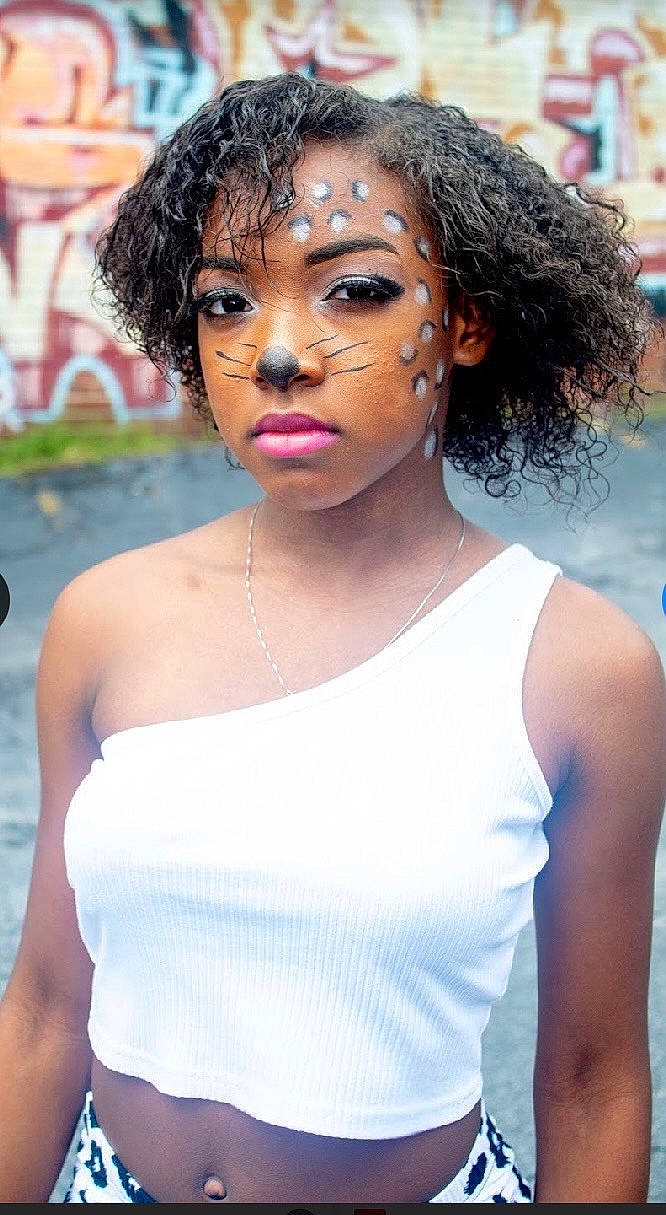 Destiny joined the competition — help win amazing prizes! afro, beauty, black_hair, chest, face, fashion, hair, hairstyle, human, jheri_curl, lace_wig, lip, long_hair, model, nose, person, photo_shoot, photography, s_curl, shoulder