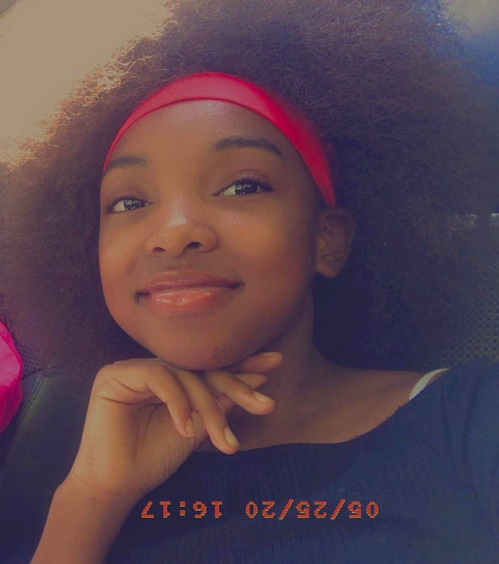 Destiny is registered to the contest to win money with this photo: beauty, cheek, child, child_model, chin, cool, eye, eyebrow, face, forehead, hair, head, headgear, human, joy, lip, nose, person, pink, red