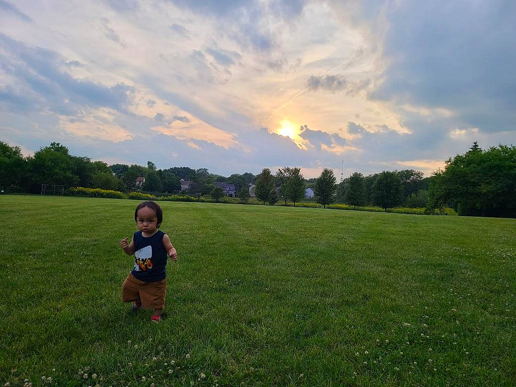 Ricky joined the competition — help win amazing prizes! agriculture, cloud, cumulus, flash_photography, grass, grassland, happy, horizon, landscape, leisure, meadow, natural_landscape, people_in_nature, person, plain, plant, prairie, sky, summer, sunlight