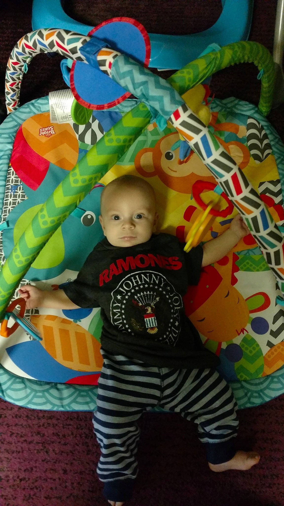 Lochlann joined the competition — help win amazing prizes! baby_products, child, fun, infant, person, play, product, toddler, toy