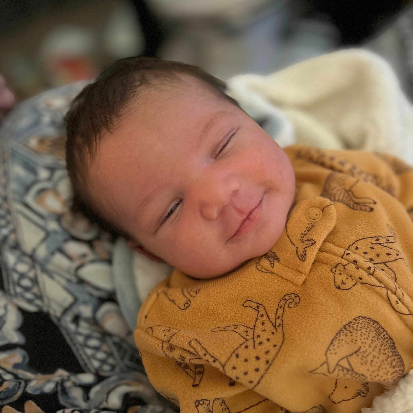 Lakyus is registered to the contest to win money with this photo: baby, blanket, bodypart, clothing, cushion, face, finger, glove, hand, happy, head, homedecor, newborn, person, photography, portrait, quilt, sleeping, smile, towel