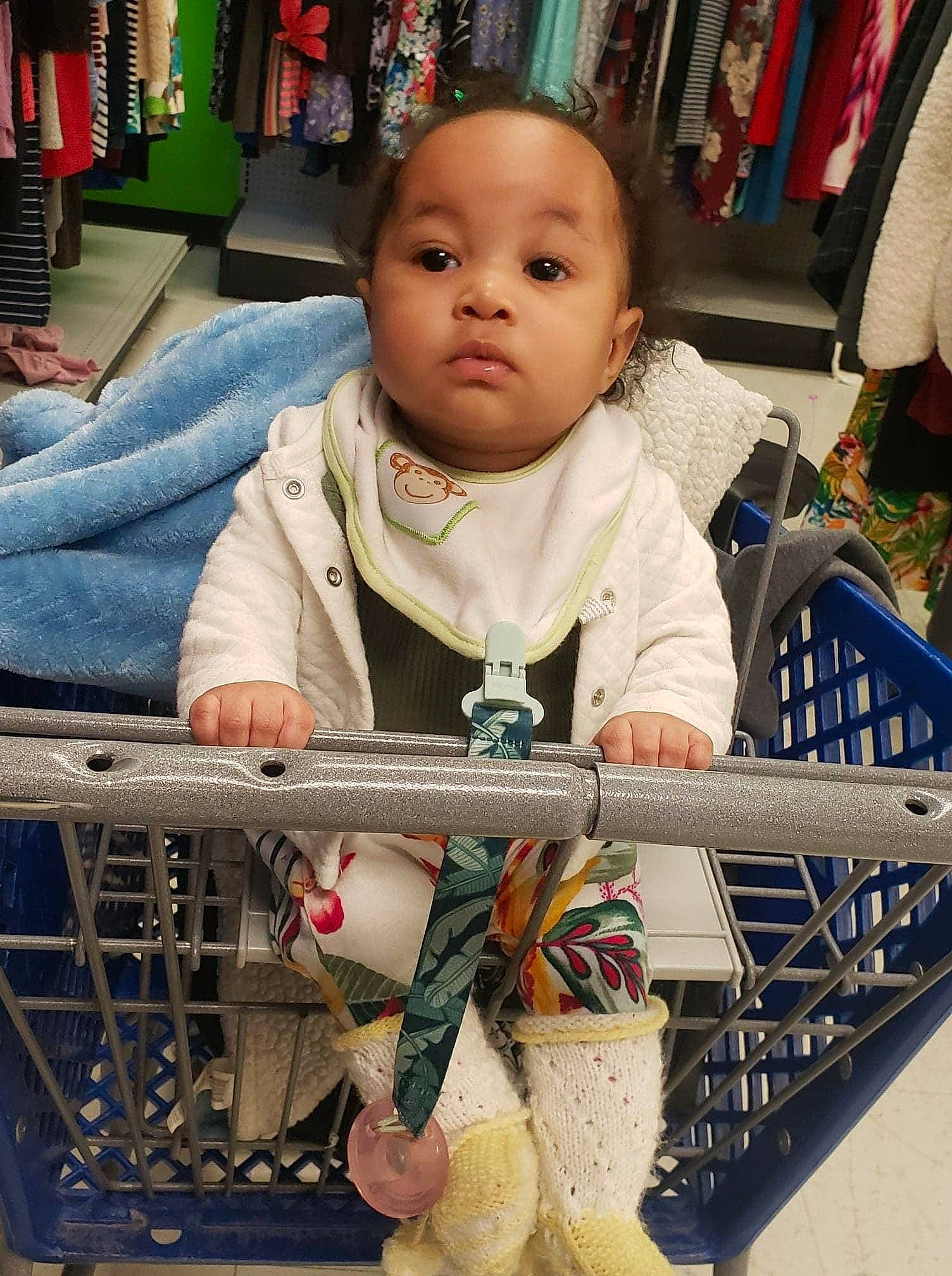 Zahara joined the competition — help win amazing prizes! baby, baby_products, baby_safety, baby_toddler_clothing, bag, bookcase, carmine, cheek, child, customer, fashion_accessory, fun, head, luggage_and_bags, pattern, person, room, shelf, sitting, t_shirt