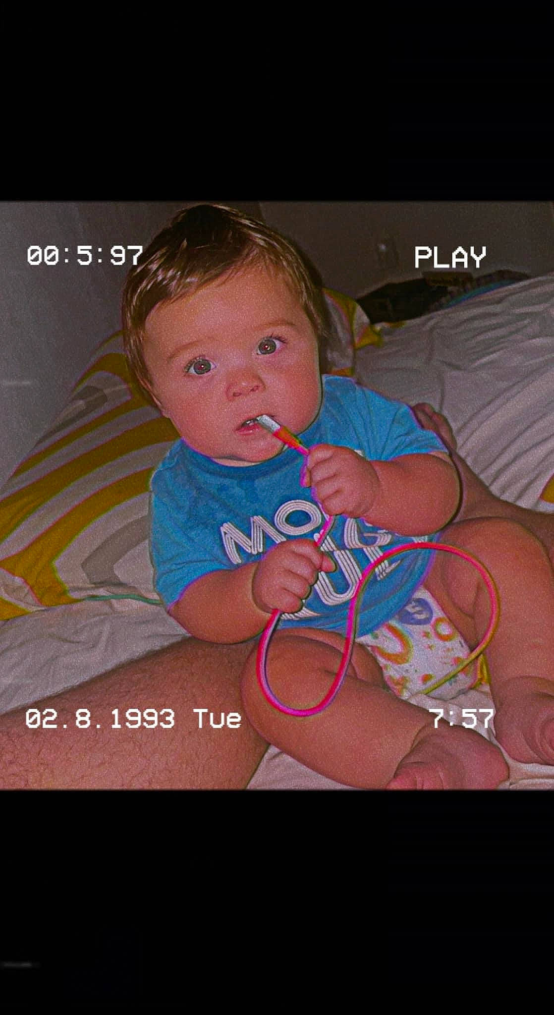 Leighton joined the competition — help win amazing prizes! baby, baby_toddler_clothing, cheek, child, comfort, cool, eyebrow, eyelash, facial_expression, flash_photography, fun, happy, iris, mouth, nose, person, photo_caption, product, skin, space