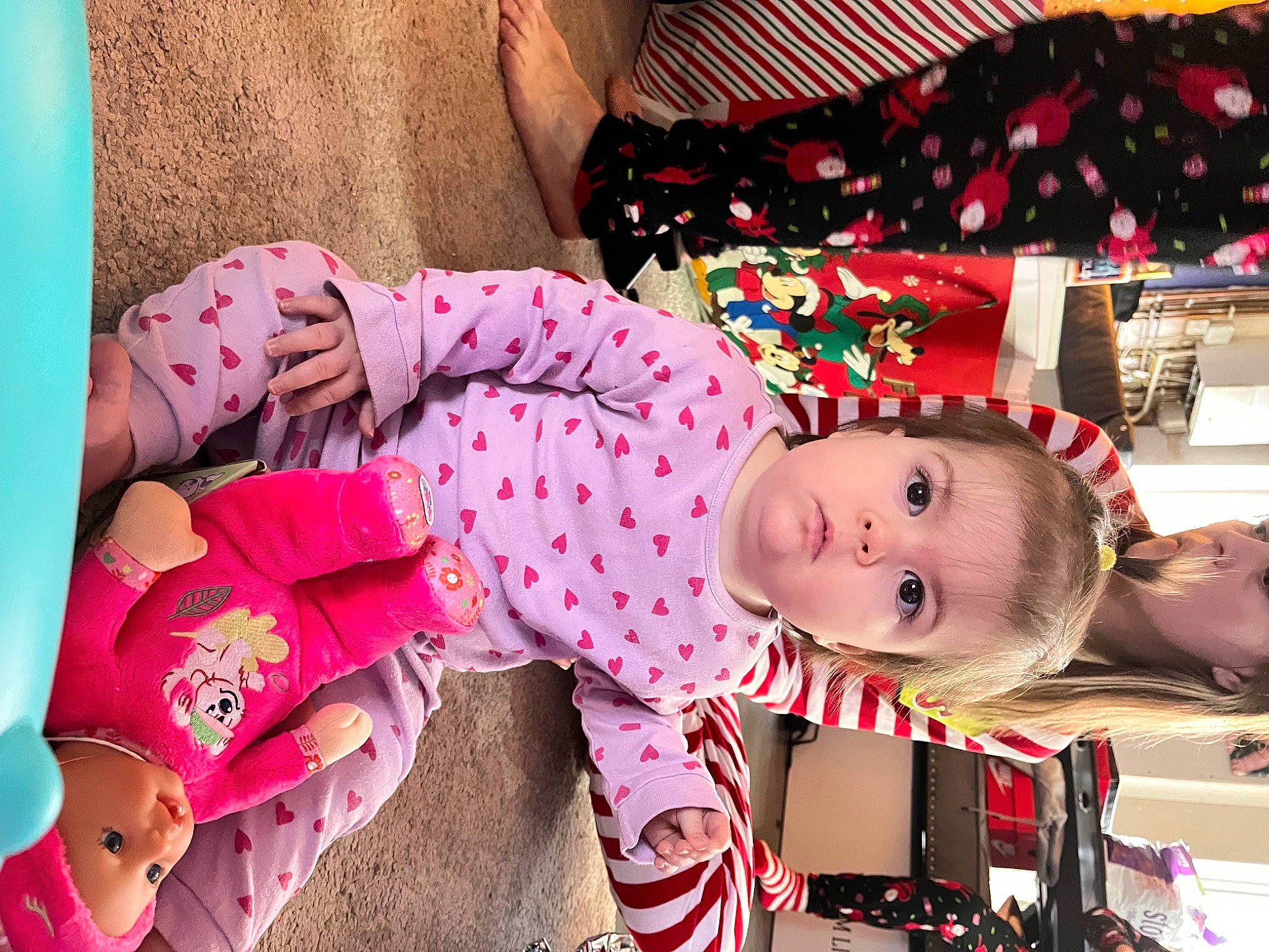 Lillie-mae joined the competition — help win amazing prizes! baby, baby_products, baby_toddler_clothing, carmine, child, foot, happy, magenta, nightwear, pattern, person, pink, plant, product, red, room, sitting, sleeve, textile, toddler