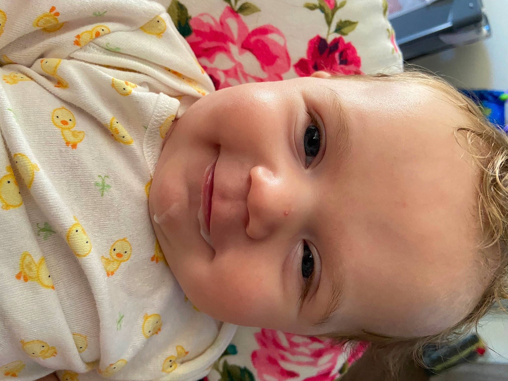 Remingtyn is registered to the contest to win money with this photo: baby, baby_toddler_clothing, cheek, chin, eye, eyebrow, eyelash, face, happy, head, headgear, iris, joy, lip, neck, nose, person, pink, product, skin