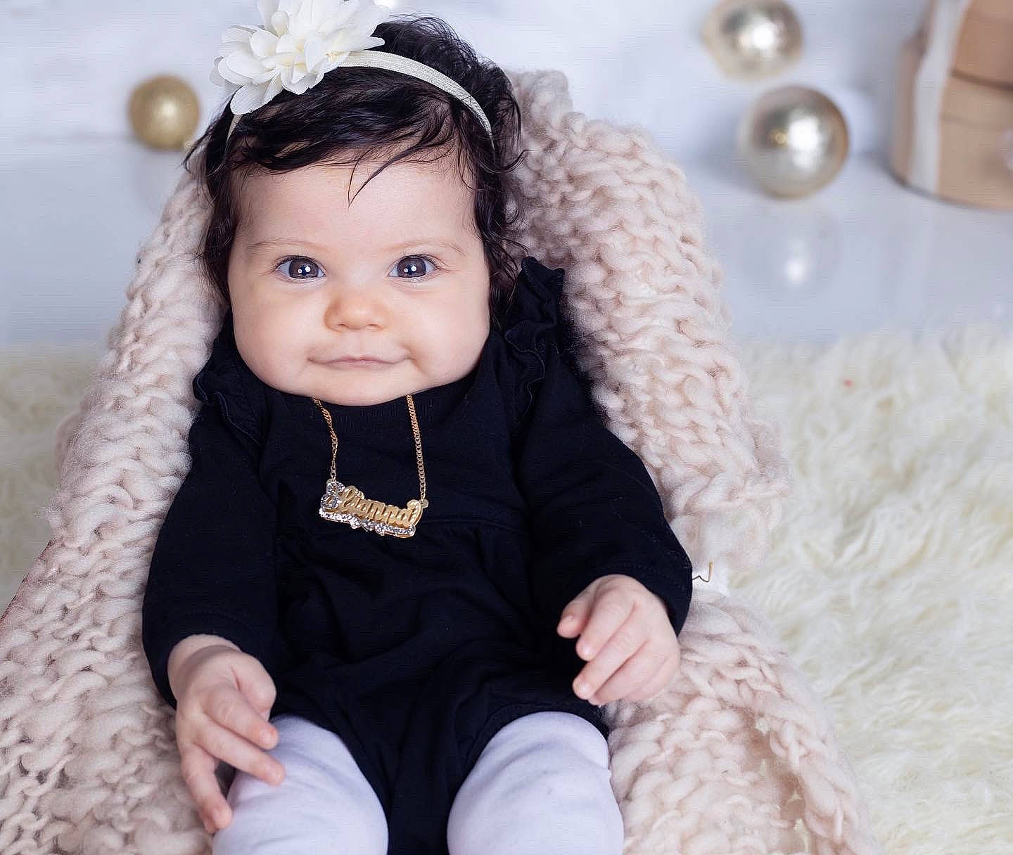 Elianna joined the competition — help win amazing prizes! baby_toddler_clothing, cheek, clothing, collar, eye, eyelash, face, flash_photography, hairstyle, happy, head, iris, lip, neck, person, skin, sleeve, smile, textile, toddler