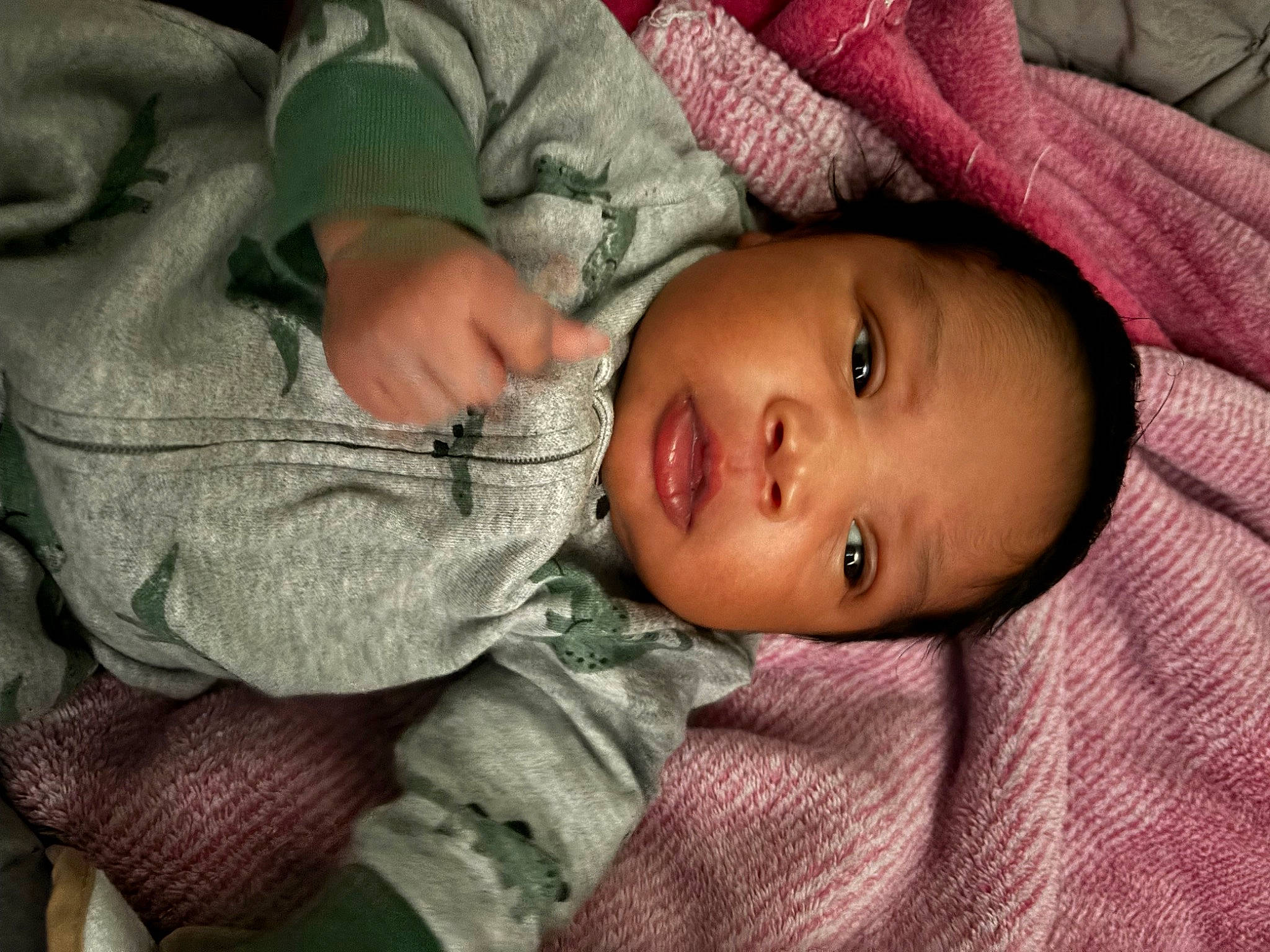 Karter joined the competition — help win amazing prizes! arm, baby, cheek, chin, comfort, facial_expression, forehead, gesture, grass, hand, human_body, iris, linens, lip, mouth, nose, person, skin, sleeve, smile