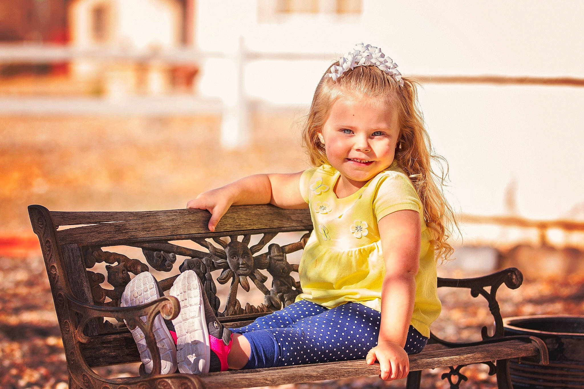 Kaitlyn joined the competition — help win amazing prizes! child, fun, girl, joy, person, play, sitting, toddler