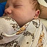 Dean joined the competition — help win amazing prizes! newborn, baby, sleeping, infant, face, portrait, close_up, indoors, blanket, swaddled, peaceful, resting, closed_eyes, ear, nose, cheek, soft_lighting, textile, cozy, photography