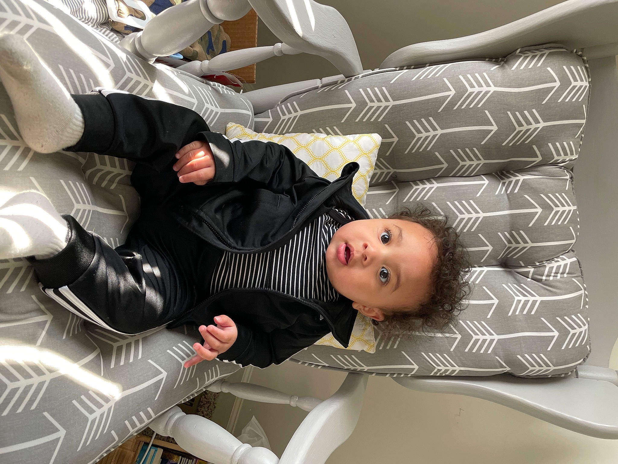 Xavier joined the competition — help win amazing prizes! arm, automotive_design, chair, child, comfort, couch, dress, flash_photography, formal_wear, fun, human, luxury_vehicle, person, product, room, sitting, smile, suit, surprise, thigh