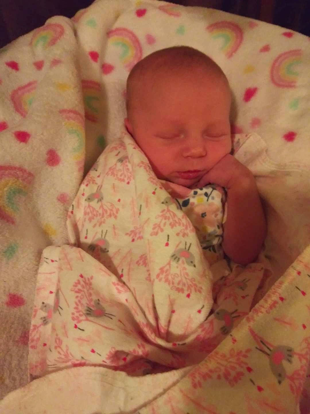 Jorden is registered to the contest to win money with this photo: baby, bedtime, birth, cheek, child, mouth, nap, person, pink, skin, sleep, toddler