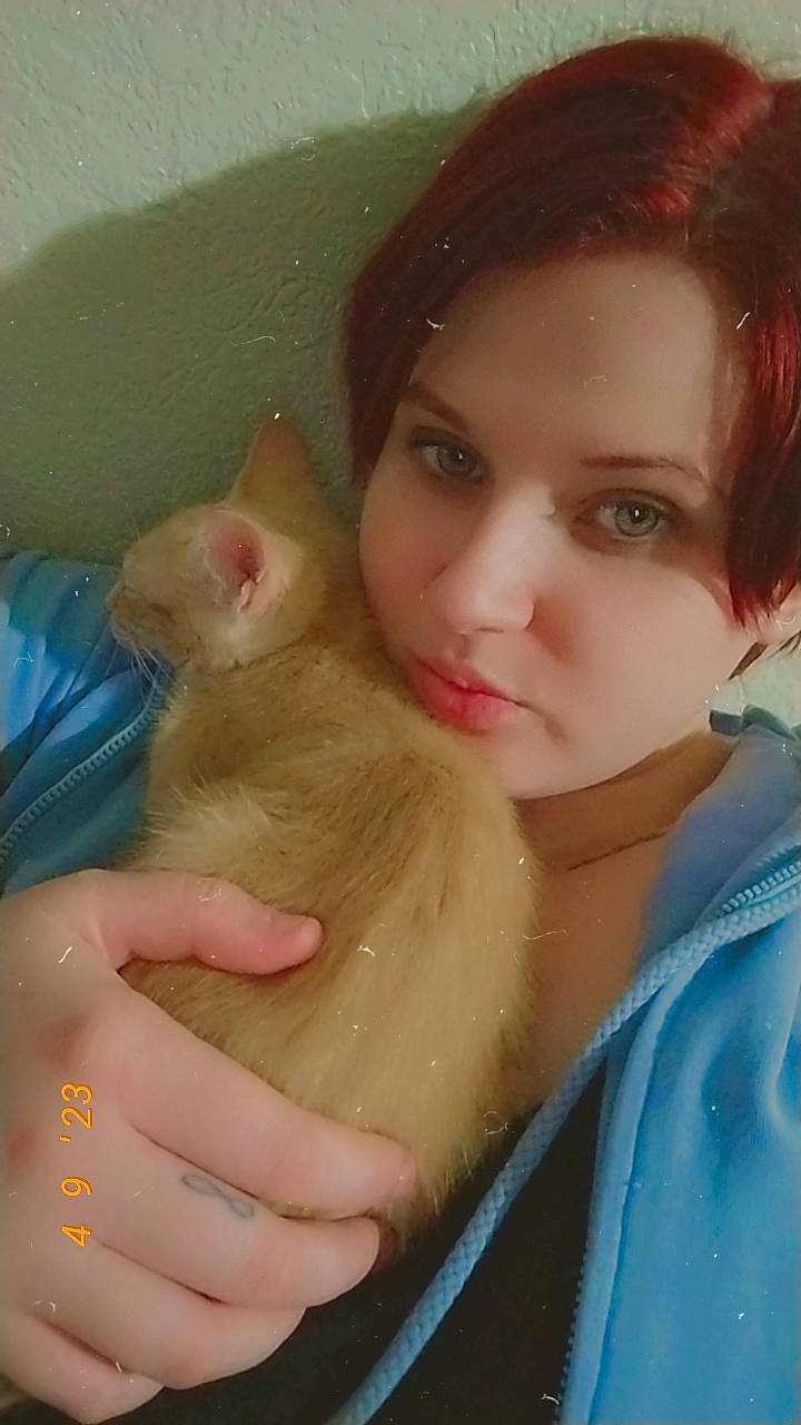 Calicifer joined the competition — help win amazing prizes! cheek, chin, ear, eye, eyebrow, eyelash, face, forehead, gesture, happy, iris, jaw, lip, long_hair, mouth, nail, neck, nose, skin, whiskers