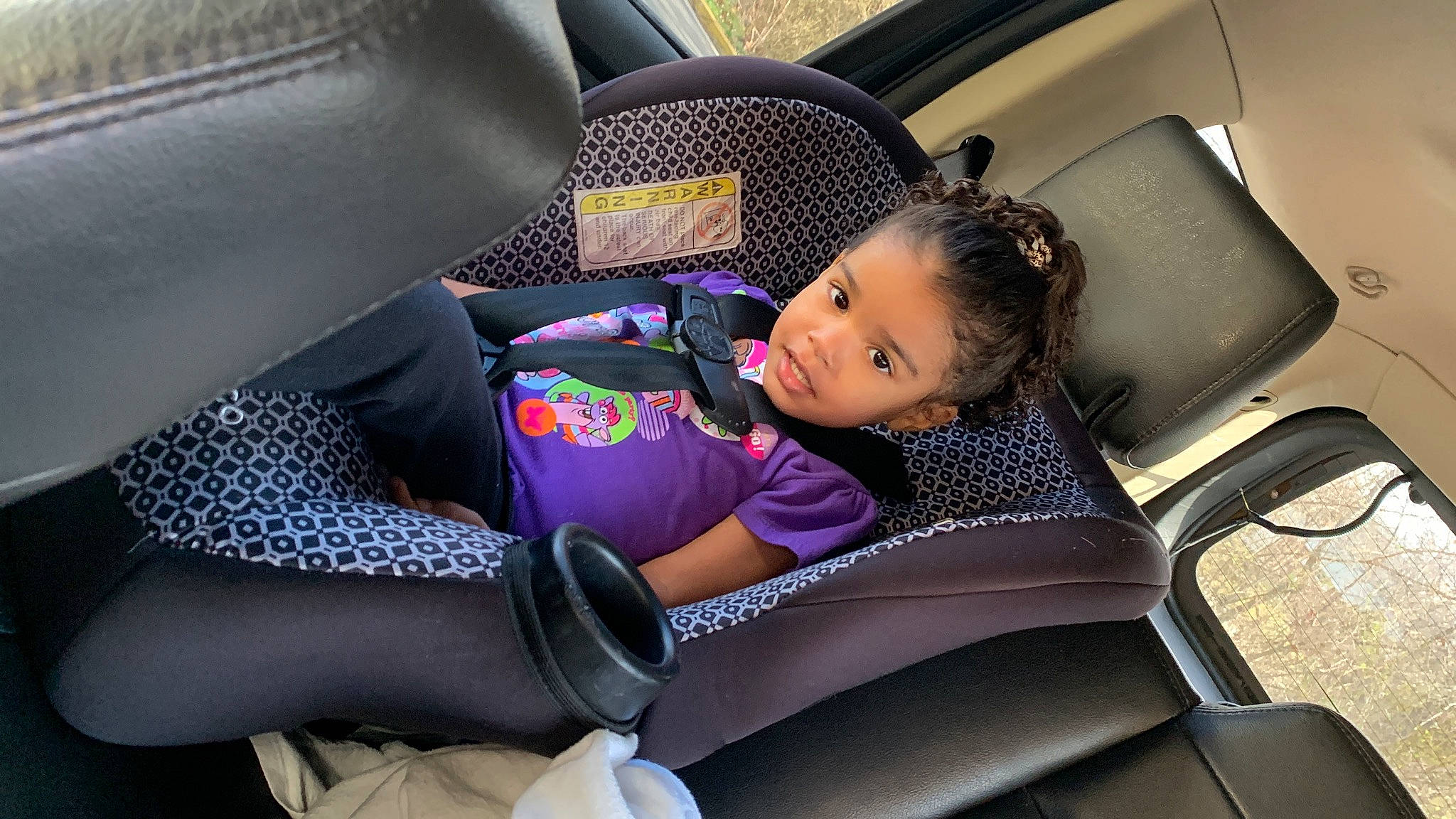 Michaela joined the competition — help win amazing prizes! auto_part, automotive_design, automotive_exterior, car, car_seat, car_seat_cover, child, comfort, family_car, head_restraint, mode_of_transport, motor_vehicle, person, personal_luxury_car, product, seat_belt, steering_part, tints_and_shades, toddler, vehicle