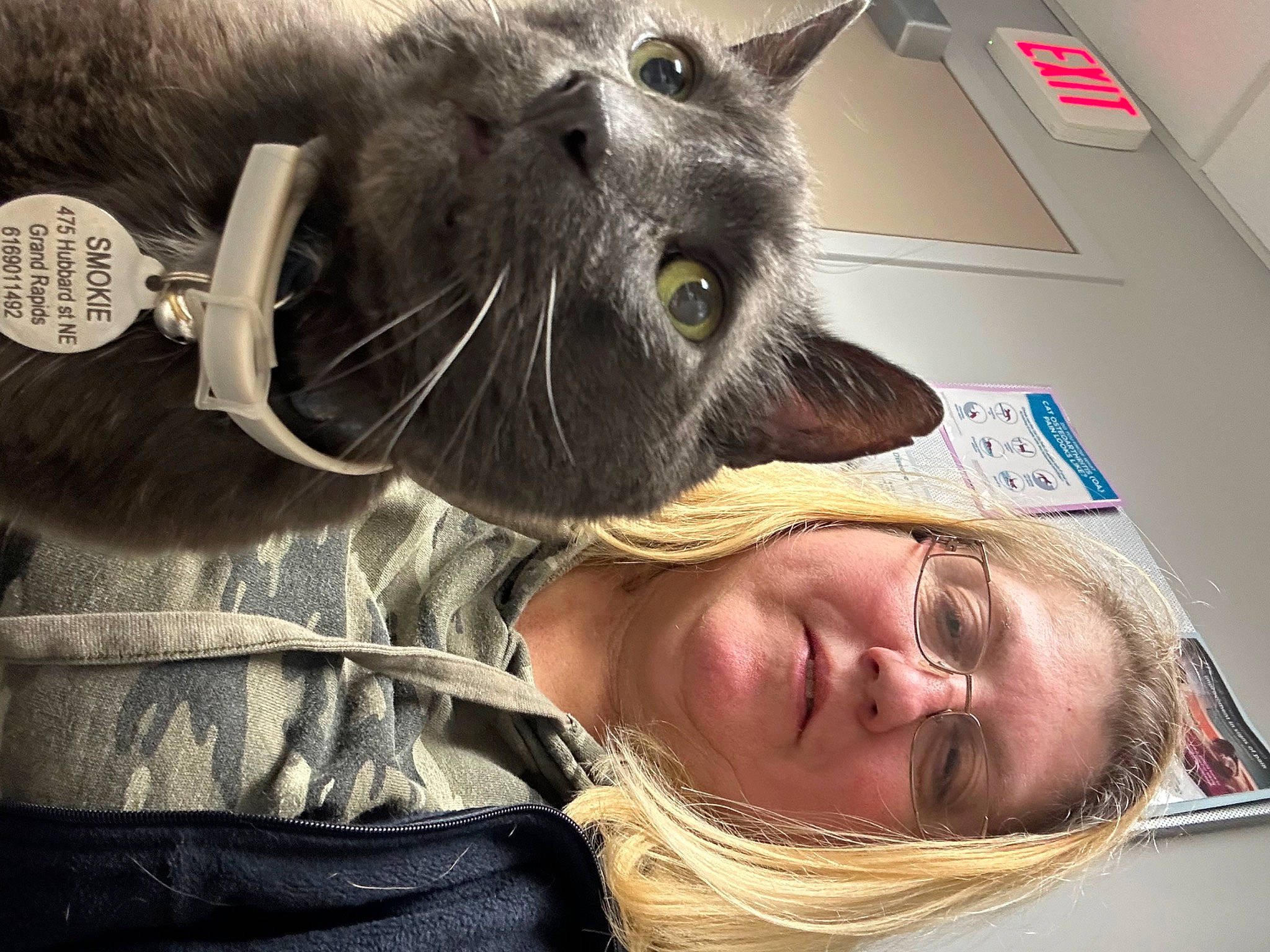 Smokie Bear joined the competition — help win amazing prizes! black_cat, carnivore, cat, chartreux, claw, domestic_short_haired_cat, ear, felidae, fur, gesture, nose, paw, photography, selfie, small_to_medium_sized_cats, smile, snout, tail, whiskers