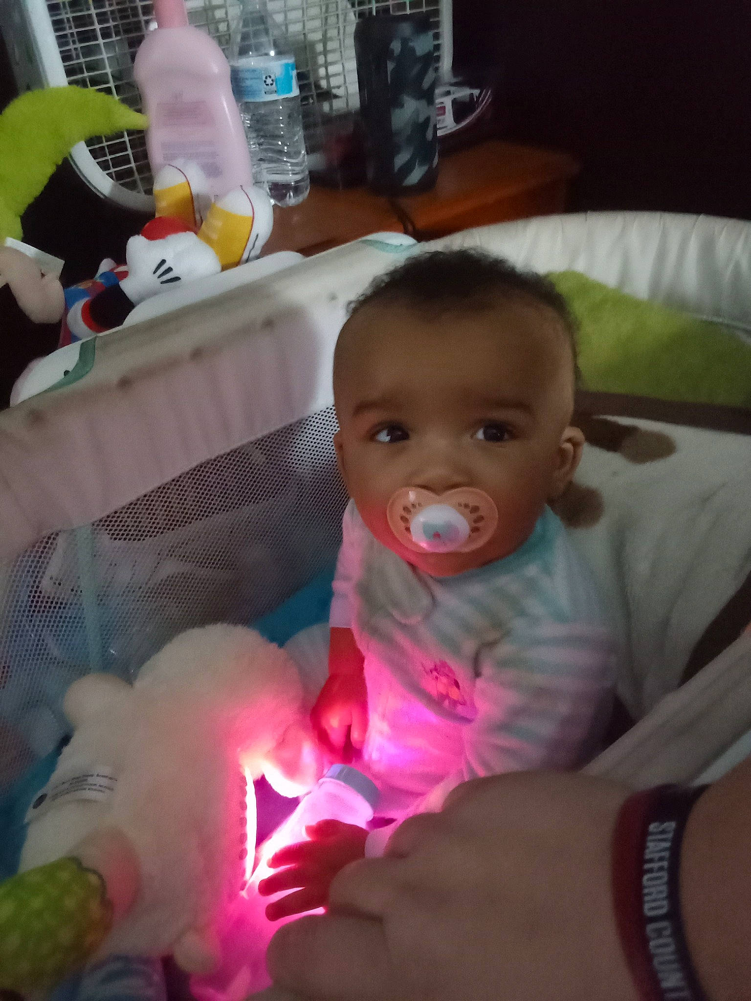 Kendrick joined the competition — help win amazing prizes! baby, baby_products, baby_toddler_clothing, car_seat, cheek, child, comfort, event, finger, fun, happy, lap, mouth, person, product, room, sitting, stuffed_toy, thumb, toddler