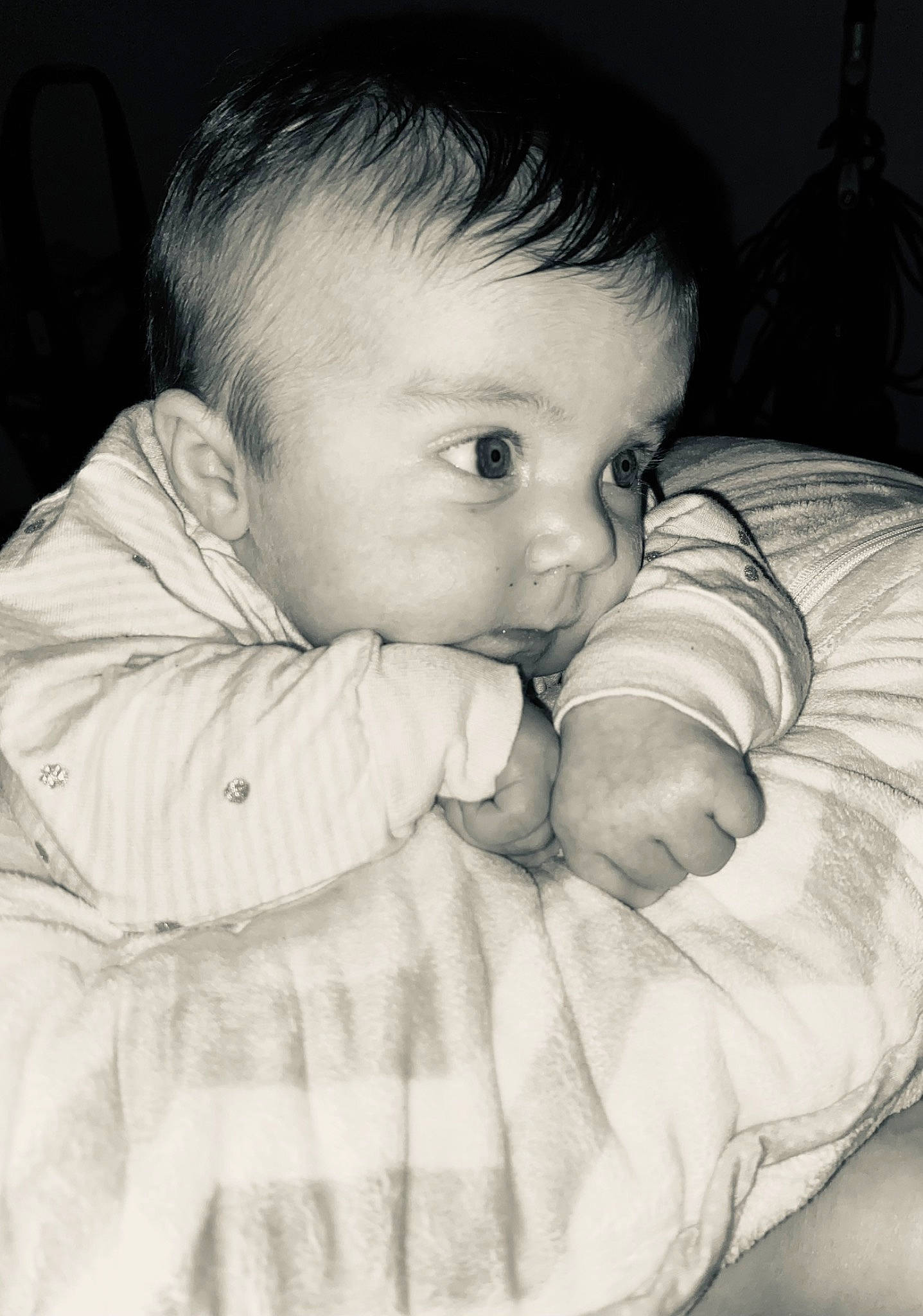 Georgia joined the competition — help win amazing prizes! baby, cheek, chin, comfort, eye, eyebrow, facial_expression, flash_photography, forehead, gesture, hair, head, iris, lip, mammal, mouth, nose, person, skin, sleeve