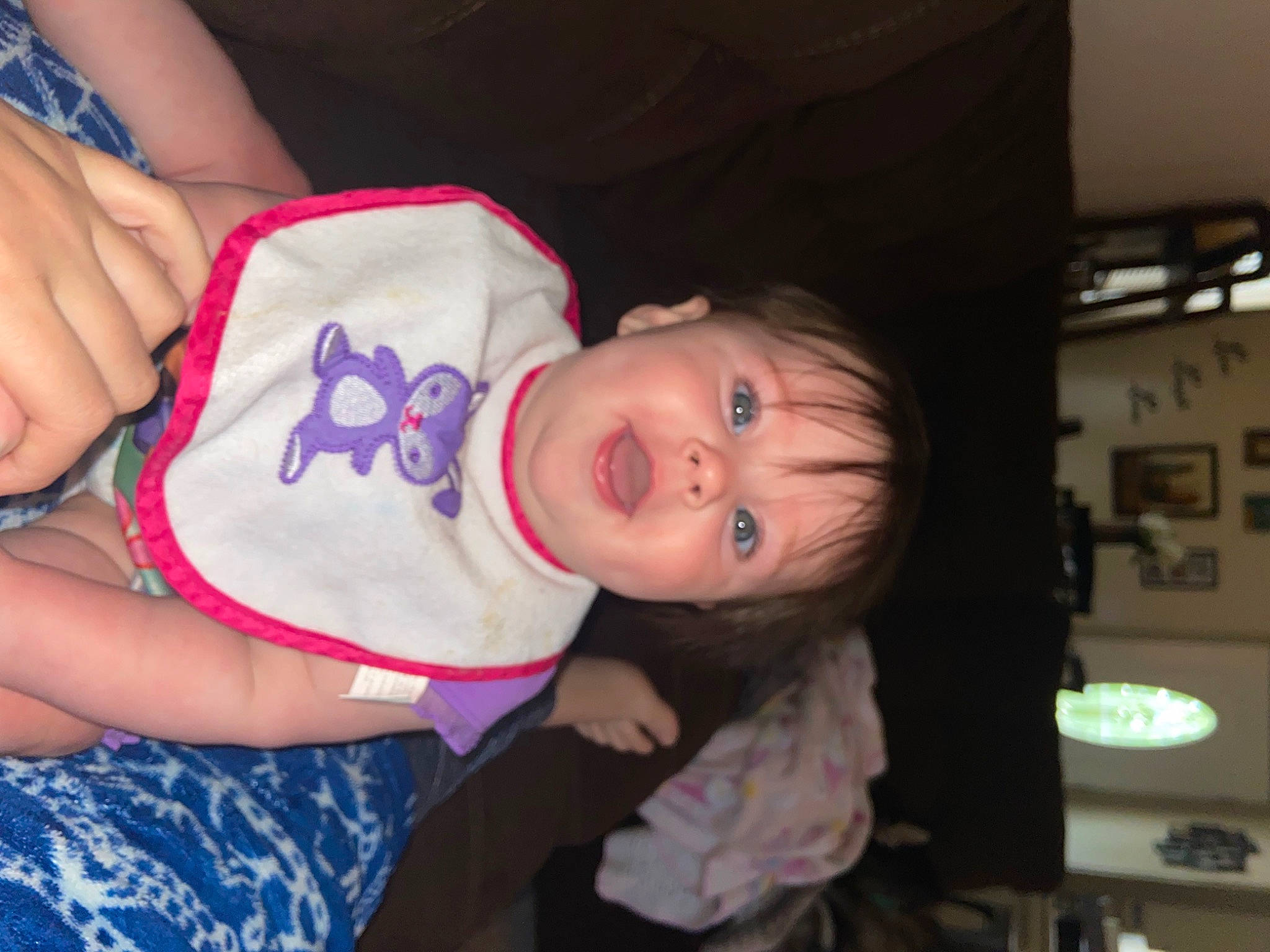 Braelynn is registered to the contest to win money with this photo: abdomen, baby, baby_toddler_clothing, cheek, child, ear, eyelash, fun, happy, lip, mouth, nail, nose, party, pattern, person, room, sitting, skin, t_shirt
