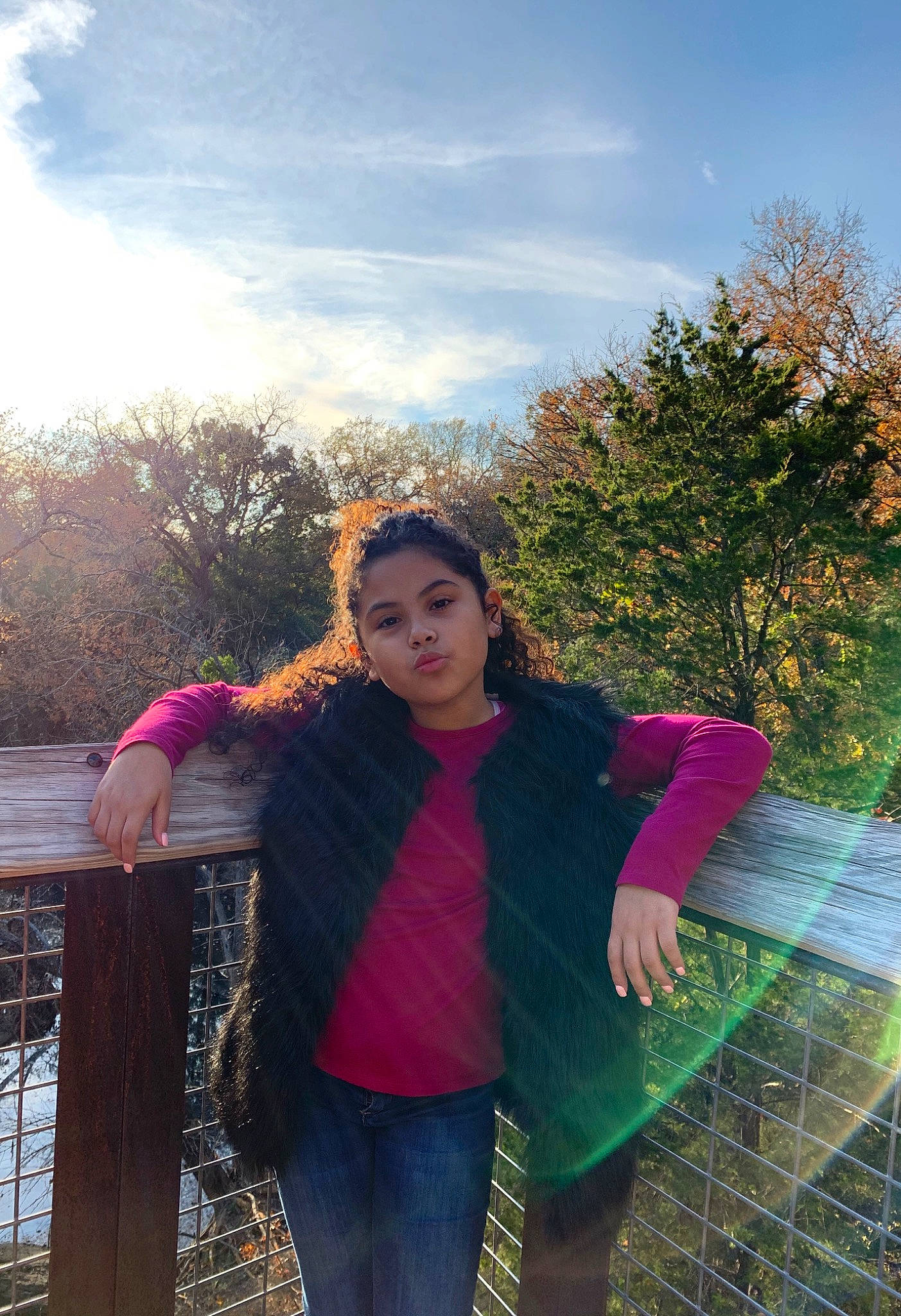 Nevaeh joined the competition — help win amazing prizes! beauty, child, cloud, eye, fun, grass, green, happy, leaf, light, mountain, people, person, photography, pink, sky, smile, sunlight, tree, wilderness