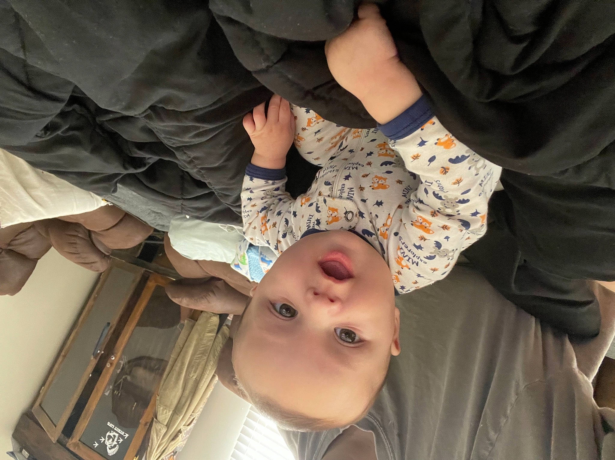 Gunnar is registered to the contest to win money with this photo: child, eyelash, eyewear, fun, gesture, glasses, hair_coloring, happy, hat, mouth, nail, neck, person, skin, sunglasses, toddler, tree