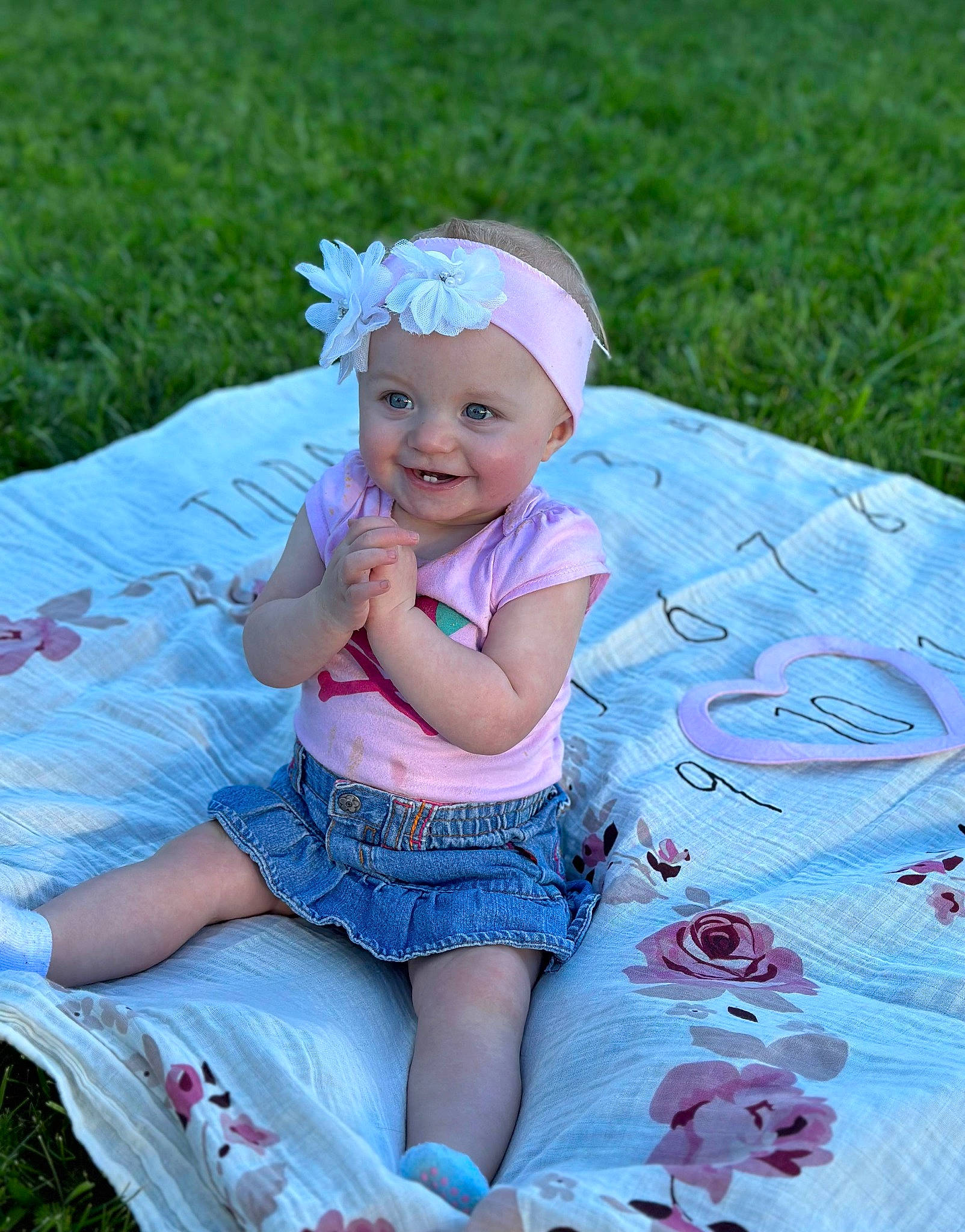 Taivyn joined the competition — help win amazing prizes! aqua, baby, baby_toddler_clothing, beauty, eye, facial_expression, fun, grass, happy, headwear, joy, magenta, people_in_nature, person, pink, plant, purple, recreation, skin, smile