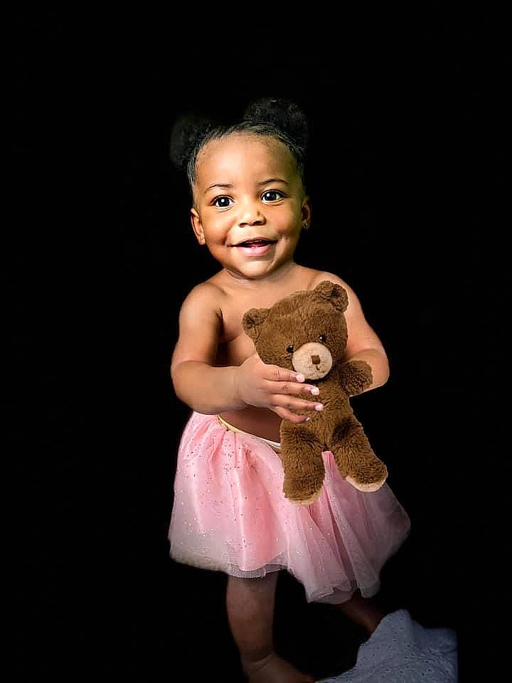 Tatum joined the competition — help win amazing prizes! baby, baby_toddler_clothing, cheek, day_dress, entertainment, event, fashion_design, flash_photography, formal_wear, fun, gesture, happy, human_body, joy, performing_arts, person, pink, shoulder, skin, sleeve