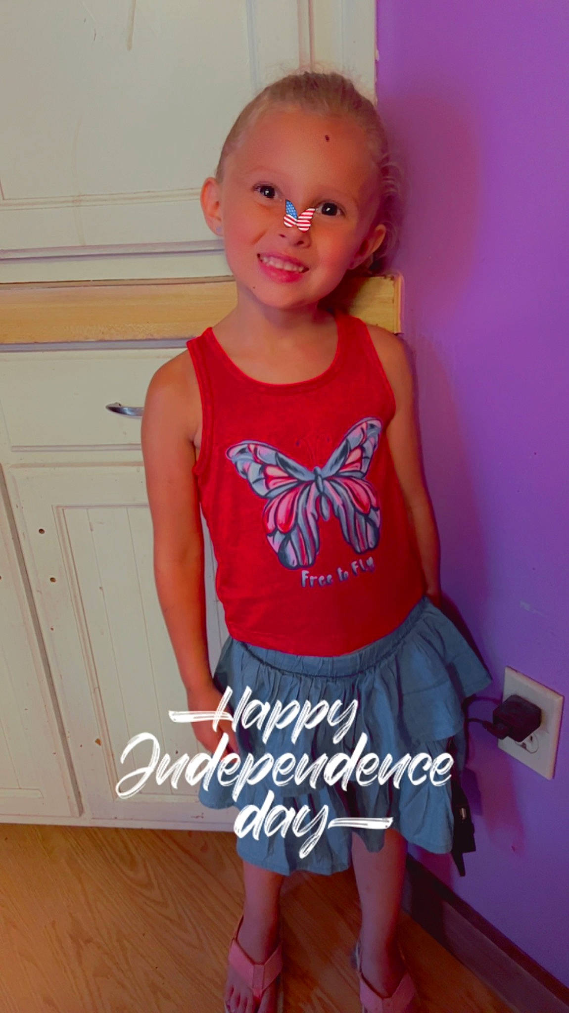 Braelynn joined the competition — help win amazing prizes! arm, baby_toddler_clothing, face, happy, joint, joy, leg, neck, person, pink, shoulder, sleeve, sleeveless_shirt, smile, sportswear, standing, t_shirt, thigh, toddler, trunk