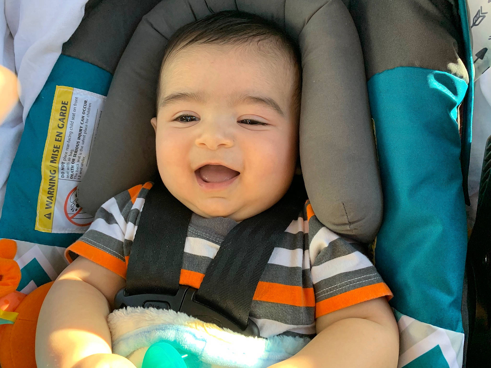 Halo joined the competition — help win amazing prizes! baby, baby_carriage, baby_in_car_seat, baby_products, car_seat, cheek, child, face, nose, person, play, product, skin, toddler