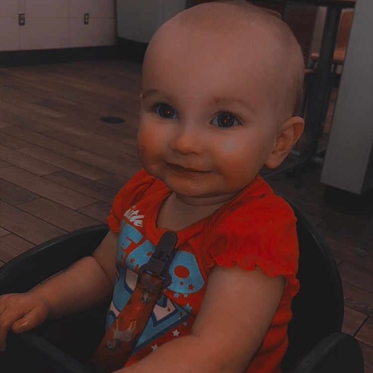 Charlee joined the competition — help win amazing prizes! appliance, baby, bodypart, chair, device, electricaldevice, face, finger, furniture, hand, happy, hardwood, head, person, photography, portrait, sitting, smile, washer, wood