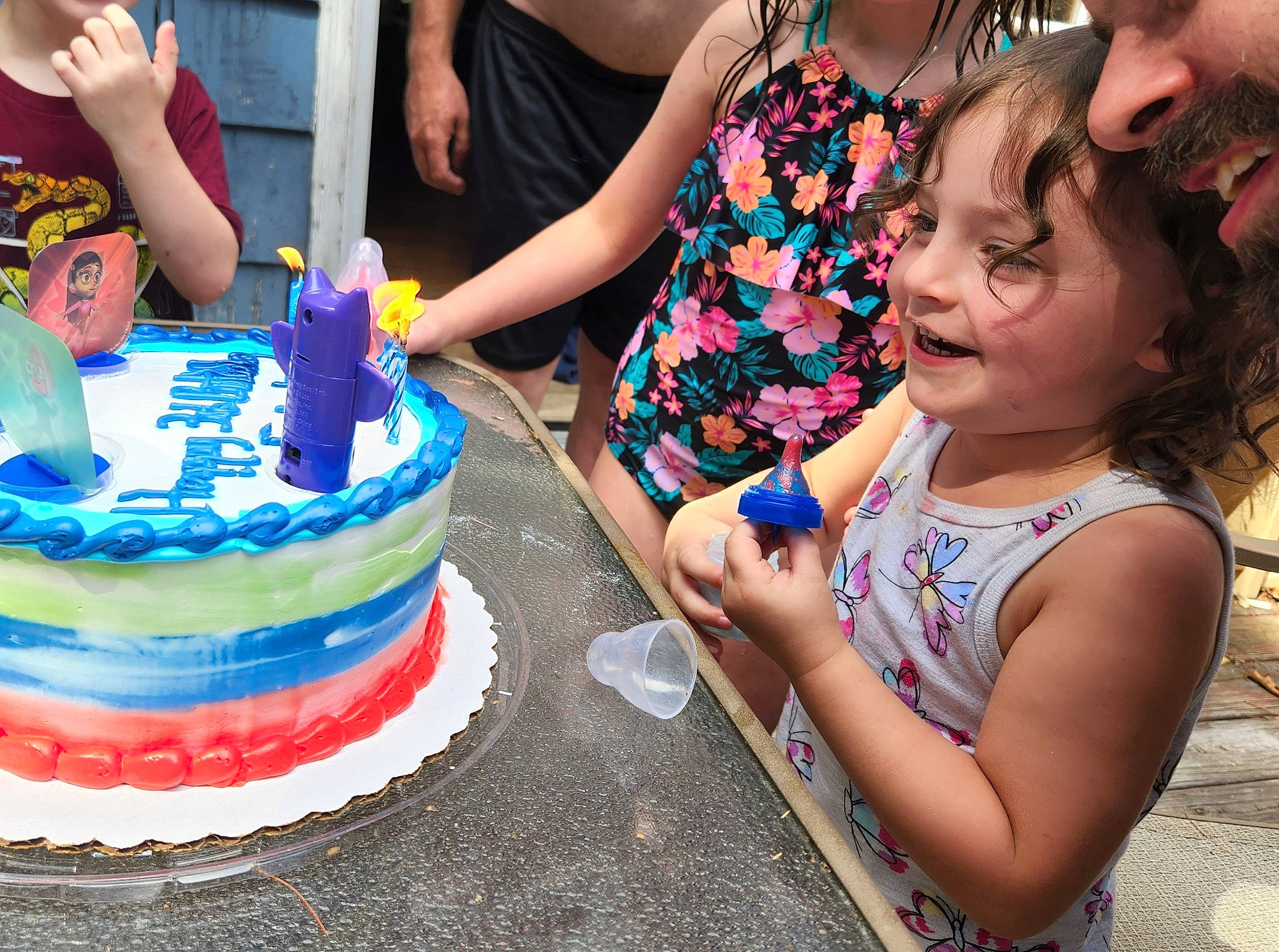 Ensley joined the competition — help win amazing prizes! baked_goods, birthday, birthday_cake, birthday_candle, birthday_party, blurred, cake, cake_decorating, cake_decorating_supply, event, food, fun, happy, leisure, person, plate, recreation, sharing, sugar_cake, sugar_paste