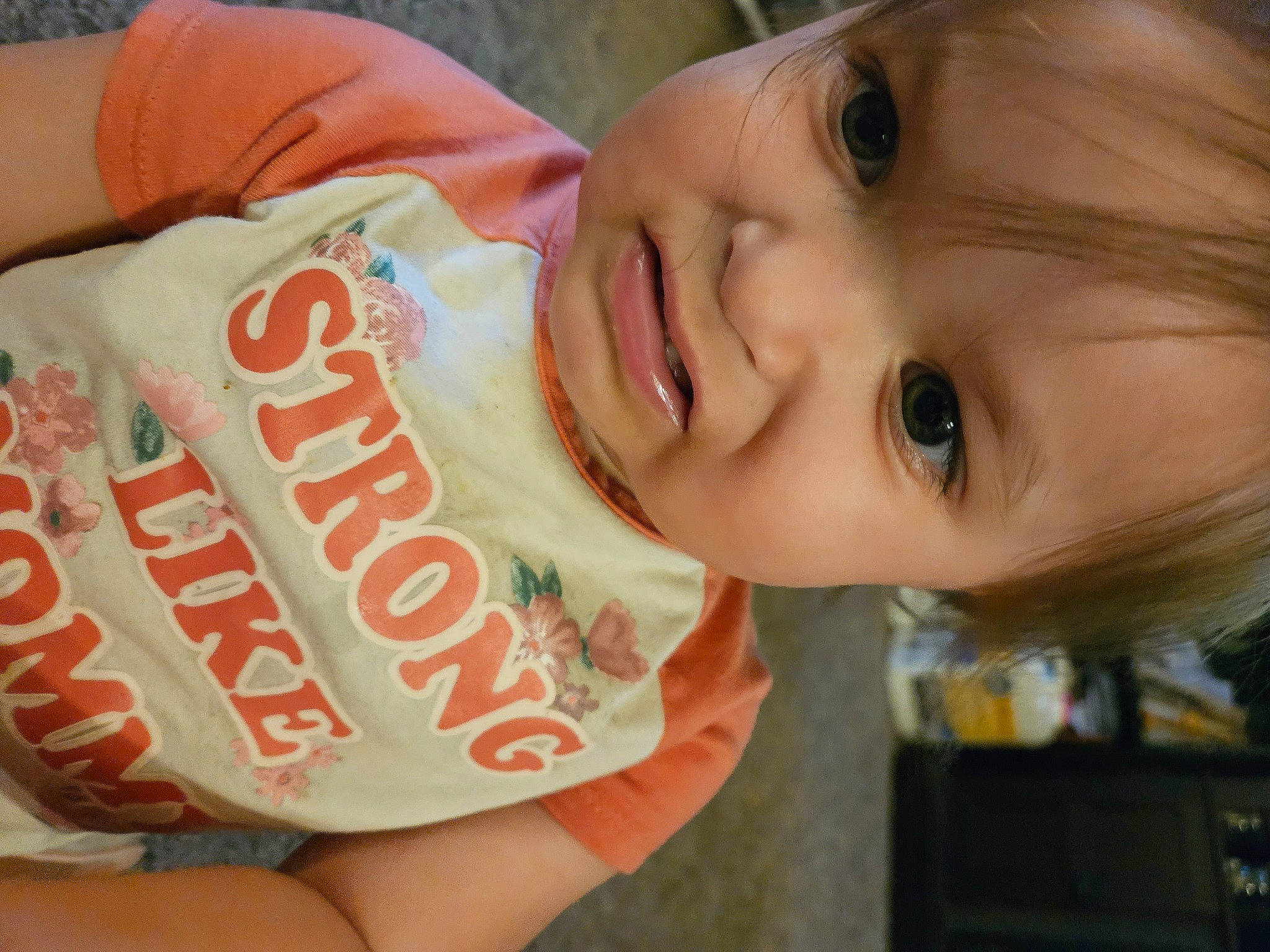 Ivelisse is registered to the contest to win money with this photo: baby, baby_toddler_clothing, cheek, child, eyelash, food, fun, happy, nail, nose, person, portrait_photography, skin, smile, sweetness, toddler, water