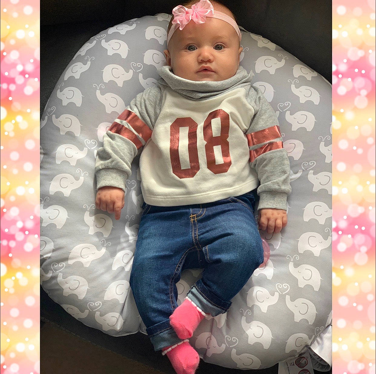 Ariyana joined the competition — help win amazing prizes! baby, cheek, child, child_model, cool, footwear, jeans, outerwear, person, photography, pink, shoe, sleeve, t_shirt, toddler