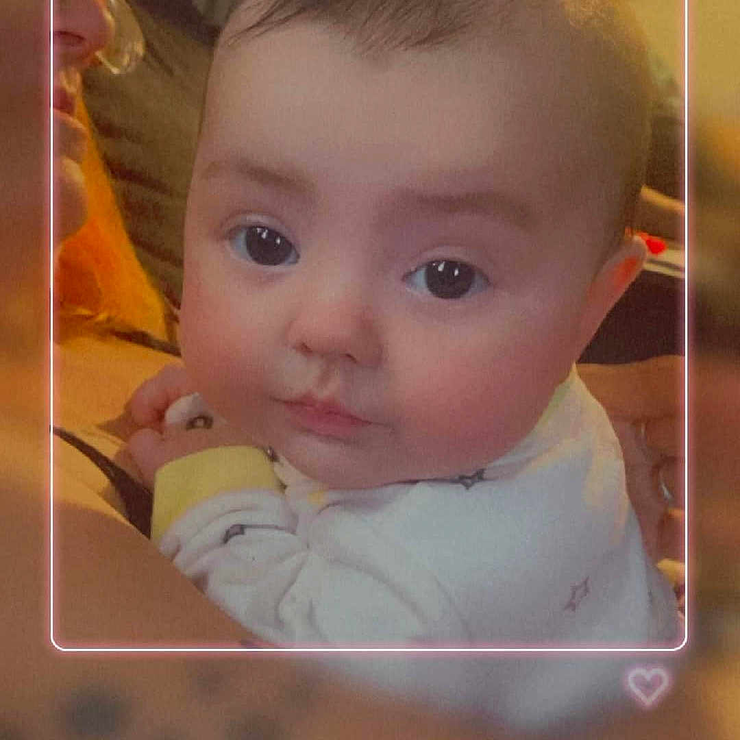 Scarlitt joined the competition — help win amazing prizes! accessories, baby, bodypart, cushion, earring, face, happy, head, homedecor, indoors, jewelry, laughing, mouth, newborn, person, photography, portrait, selfie, smile, teeth