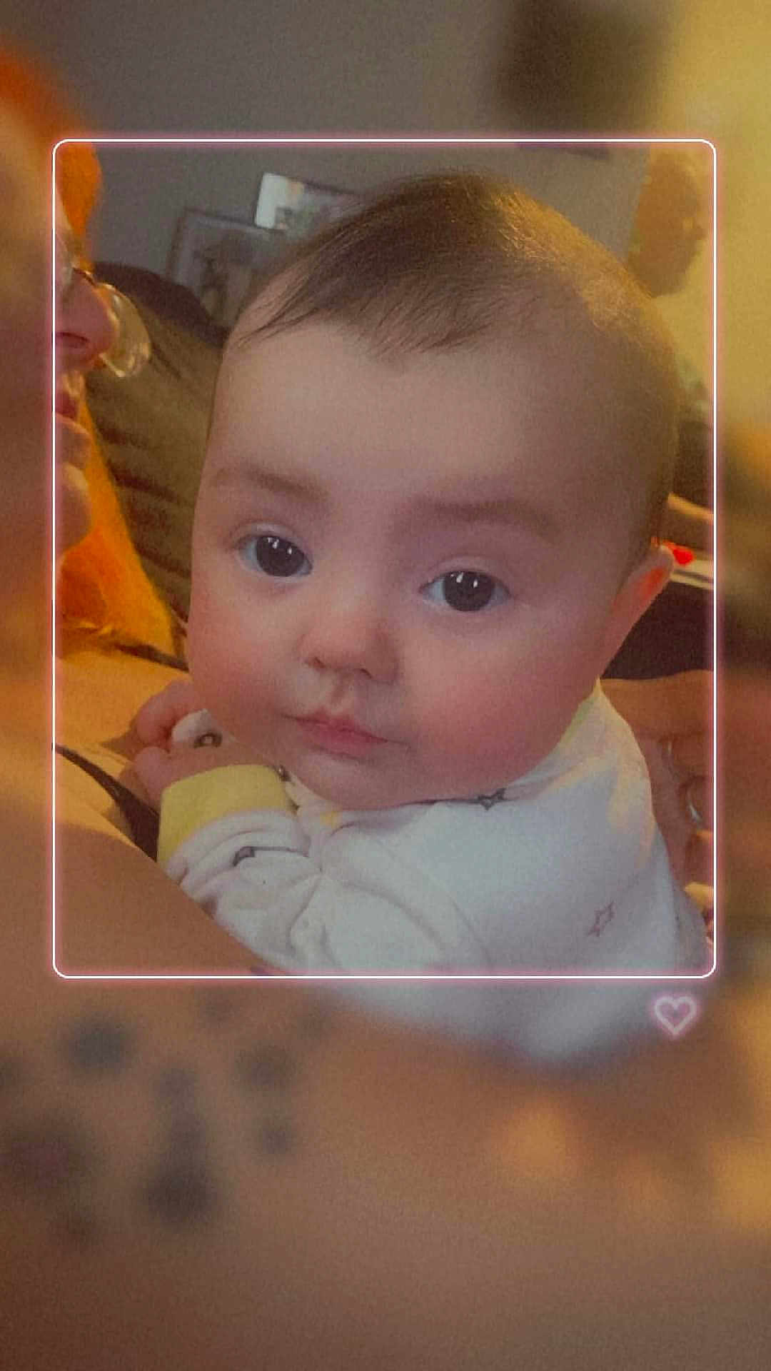 Scarlitt joined the competition — help win amazing prizes! accessories, baby, bodypart, cushion, earring, face, happy, head, homedecor, indoors, jewelry, laughing, mouth, newborn, person, photography, portrait, selfie, smile, teeth