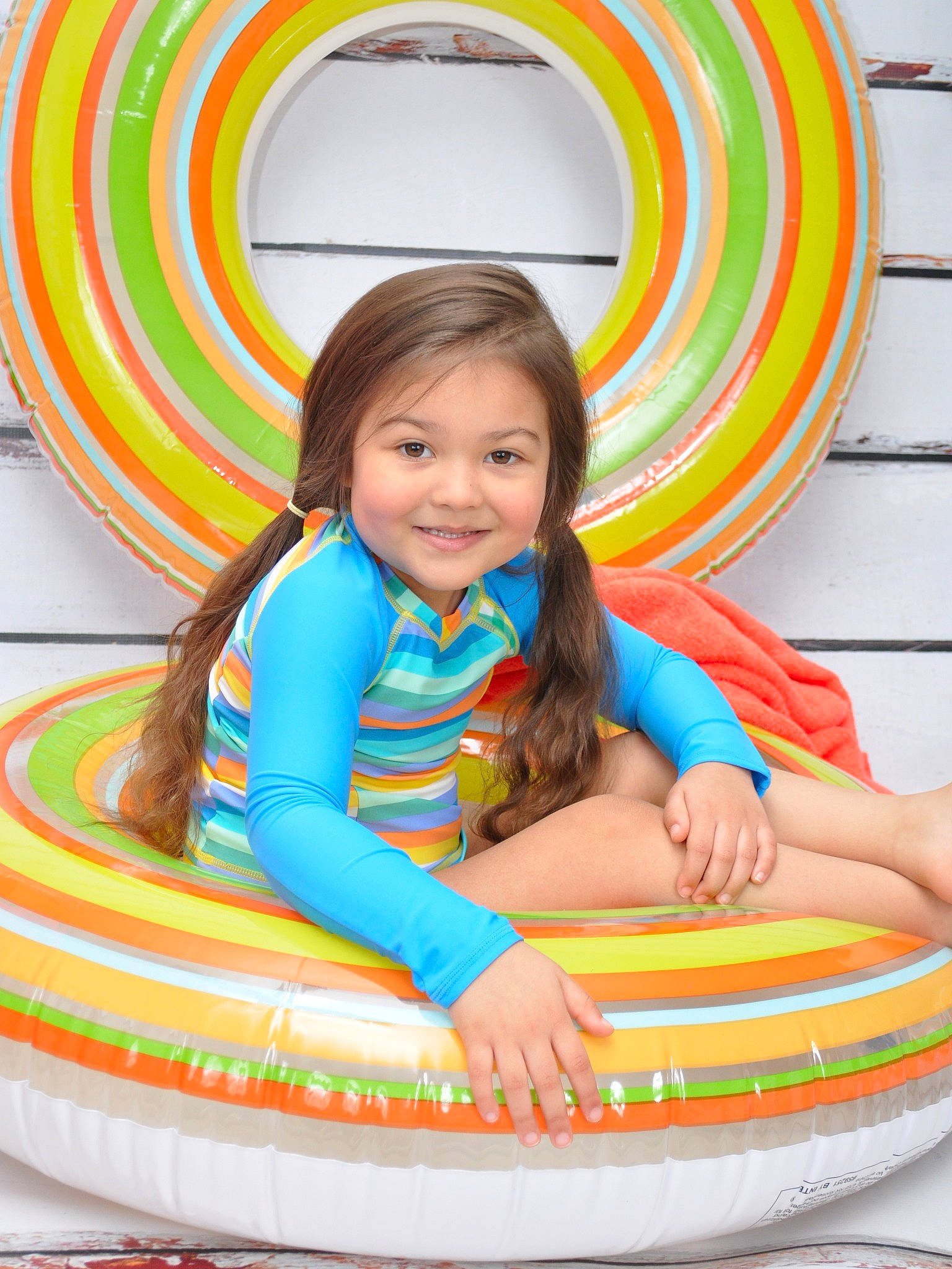Aryana is registered to the contest to win money with this photo: child, circle, fun, games, inflatable, joy, leisure, person, play, product, recreation, toddler, toy, yellow