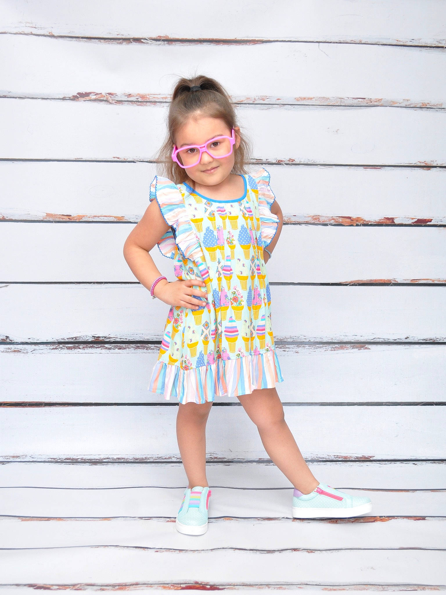 Aryana joined the competition — help win amazing prizes! baby_toddler_clothing, child, child_model, clothing, design, dress, footwear, happy, joy, pattern, person, photography, pink, play, ruffle, shoe, sleeve, smile, toddler, waist