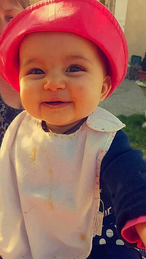 Maud a rejoint le concours — aidez-le/la à gagner de superbes lots ! boy, cheek, child, chin, cool, eye, face, fun, head, headgear, human_hair_color, infant, lip, nose, person, pink, product, skin, smile, toddler